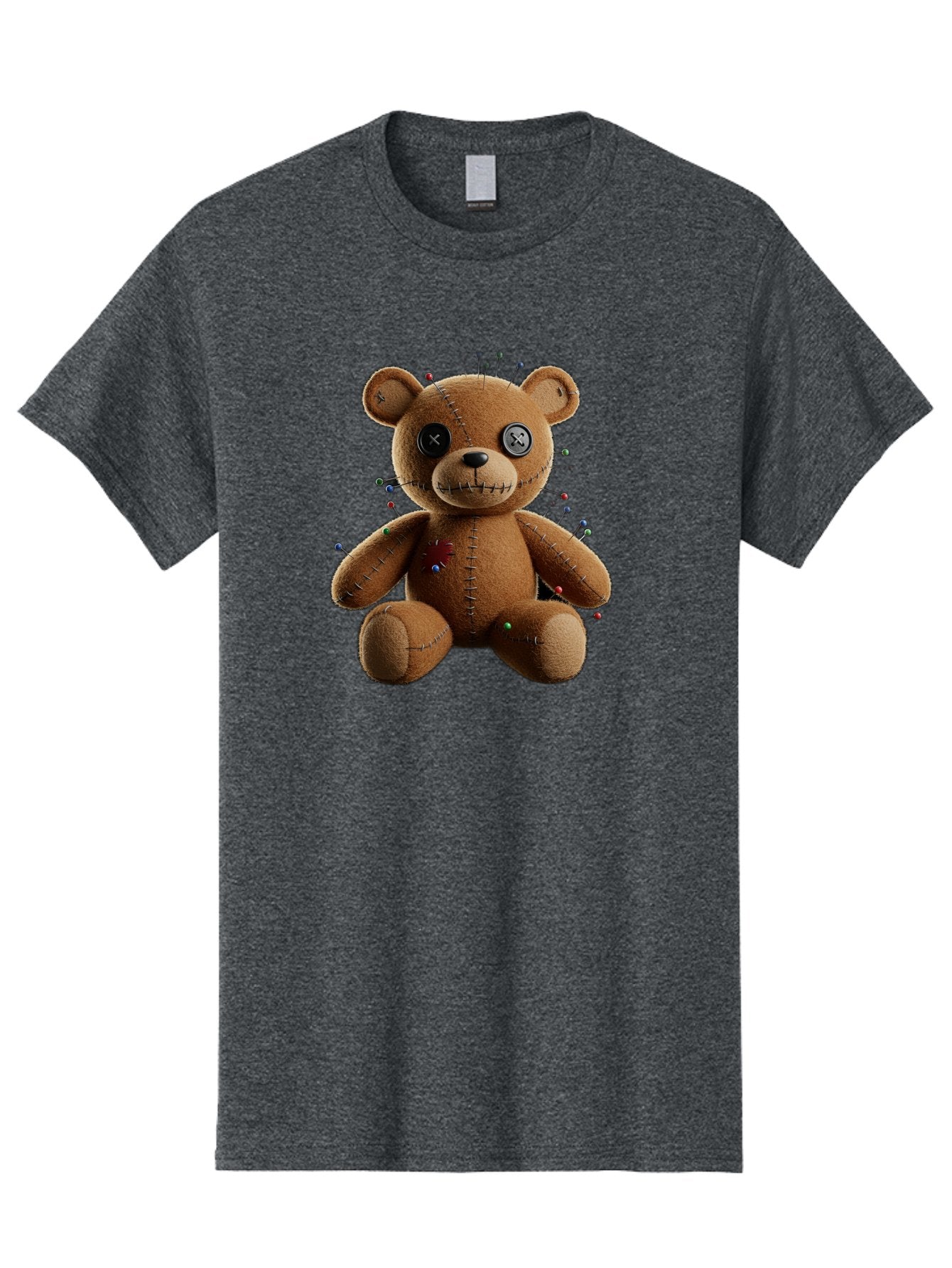 Voodoo-Teddy-Bear-13 Men'S Graphic Tee, 100% Cotton, Comfortable Casual Summer Wear, Machine Washable, Vintage Camera, Old Camera, Antique Camera, Black Camera, Classic Photography, Photography Equipment, Nostalgic Device, Film Camera, Bag077 13
