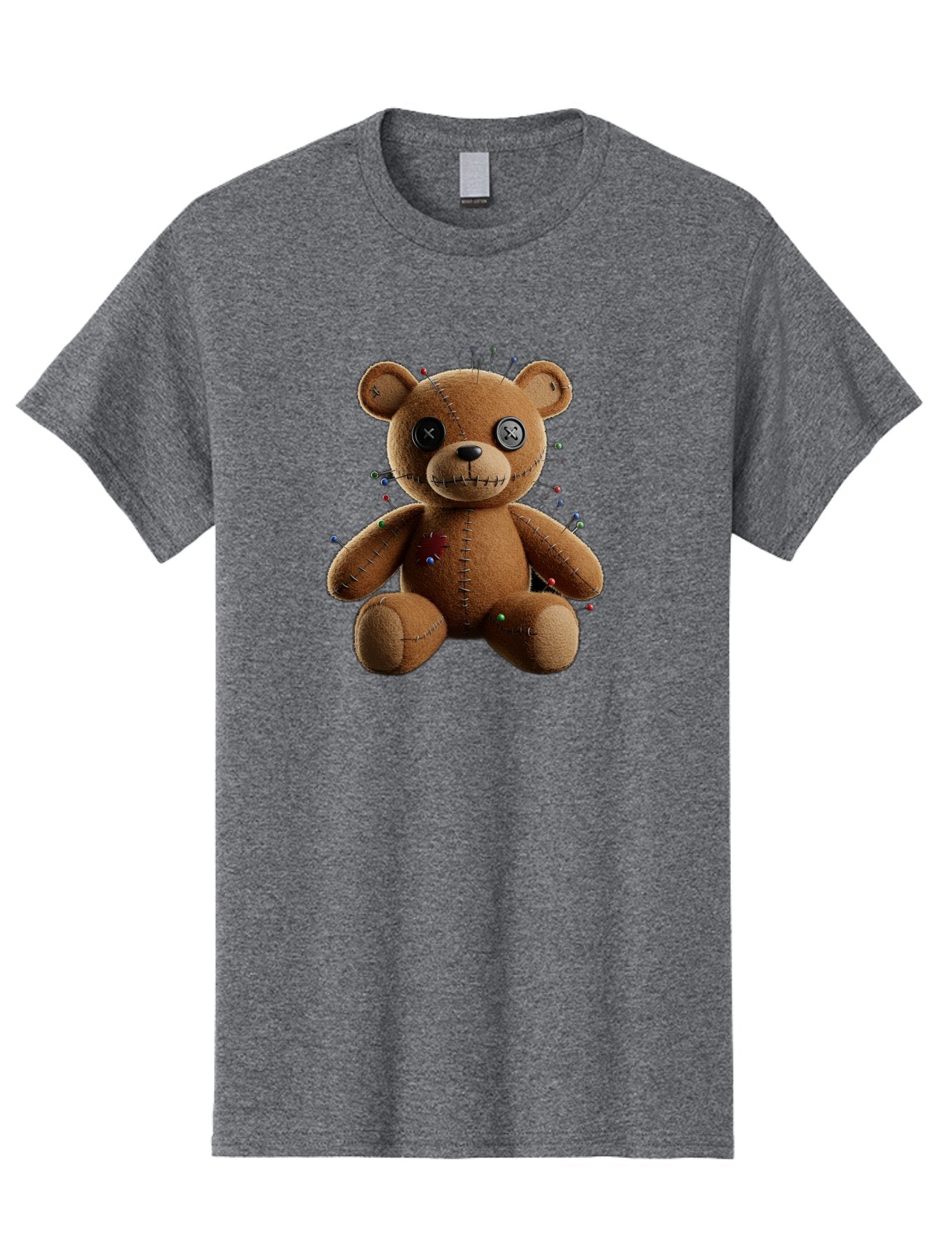 Voodoo-Teddy-Bear-13 Men'S Graphic Tee, 100% Cotton, Comfortable Casual Summer Wear, Machine Washable, Vintage Camera, Old Camera, Antique Camera, Black Camera, Classic Photography, Photography Equipment, Nostalgic Device, Film Camera, Bag077 11