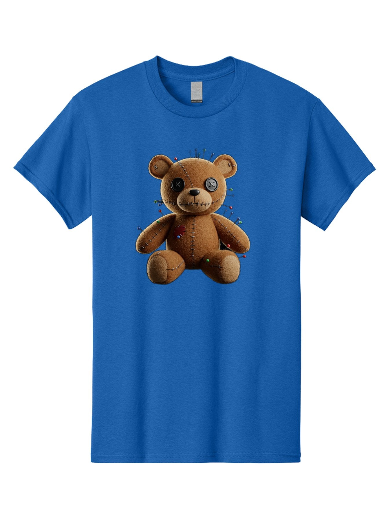 Voodoo-Teddy-Bear-13 Men'S Graphic Tee, 100% Cotton, Comfortable Casual Summer Wear, Machine Washable, Vintage Camera, Old Camera, Antique Camera, Black Camera, Classic Photography, Photography Equipment, Nostalgic Device, Film Camera, Bag077 6