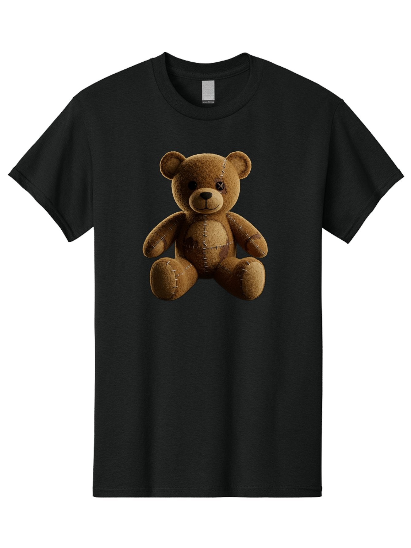 Voodoo-Teddy-Bear-14 Men'S Graphic Tee, 100% Cotton, Comfortable Casual Summer Wear, Machine Washable, Vintage Camera, Old Camera, Antique Camera, Black Camera, Classic Photography, Photography Equipment, Nostalgic Device, Film Camera, Bag078 5