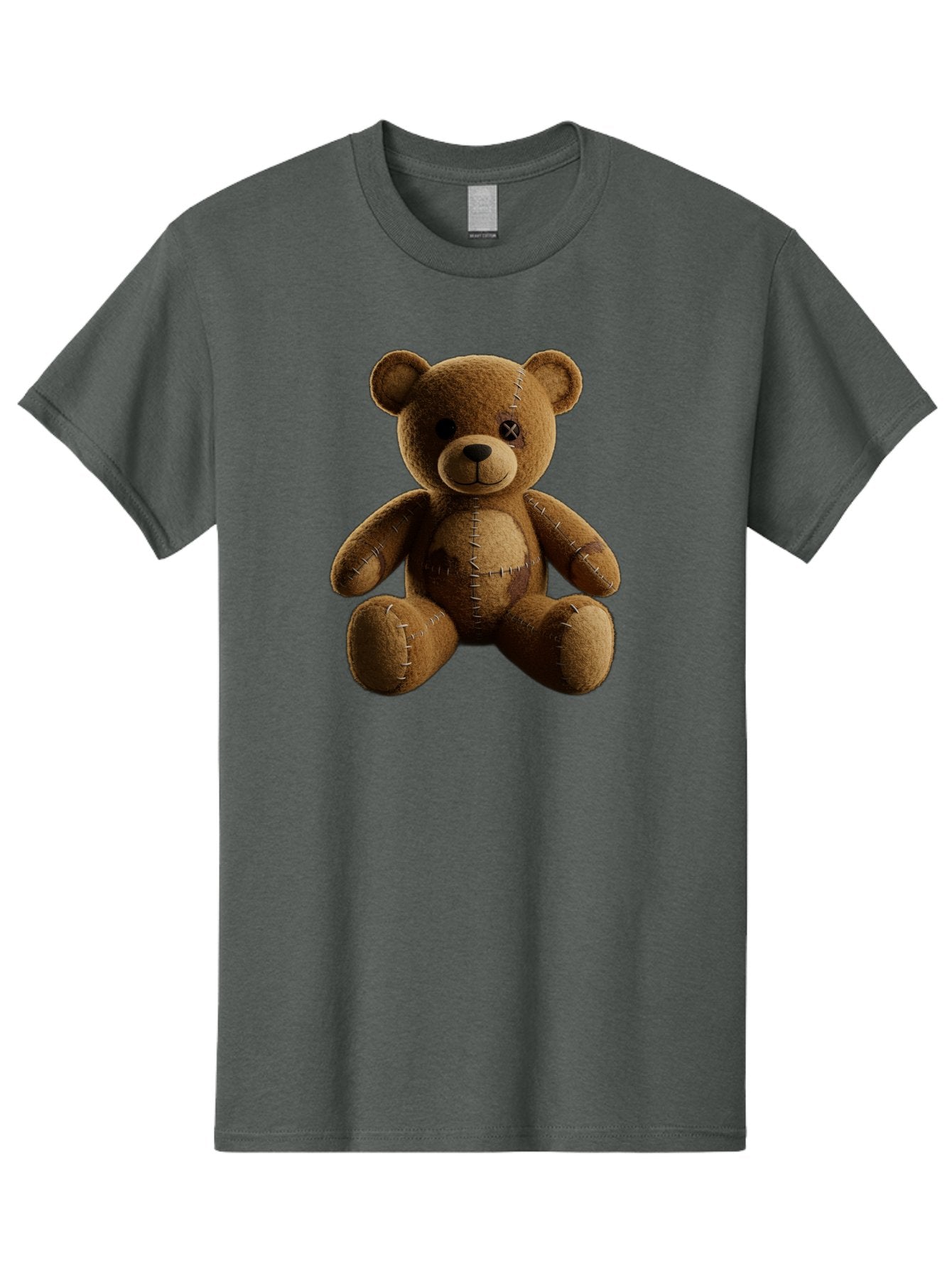 Voodoo-Teddy-Bear-14 Men'S Graphic Tee, 100% Cotton, Comfortable Casual Summer Wear, Machine Washable, Vintage Camera, Old Camera, Antique Camera, Black Camera, Classic Photography, Photography Equipment, Nostalgic Device, Film Camera, Bag078 14