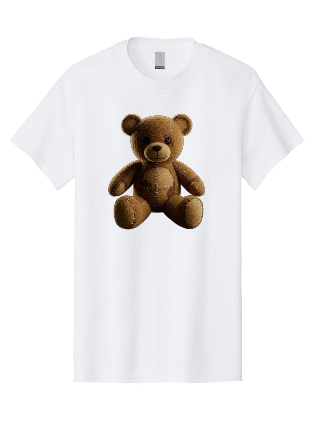 Voodoo-Teddy-Bear-14 Men'S Graphic Tee, 100% Cotton, Comfortable Casual Summer Wear, Machine Washable, Vintage Camera, Old Camera, Antique Camera, Black Camera, Classic Photography, Photography Equipment, Nostalgic Device, Film Camera, Bag078 4