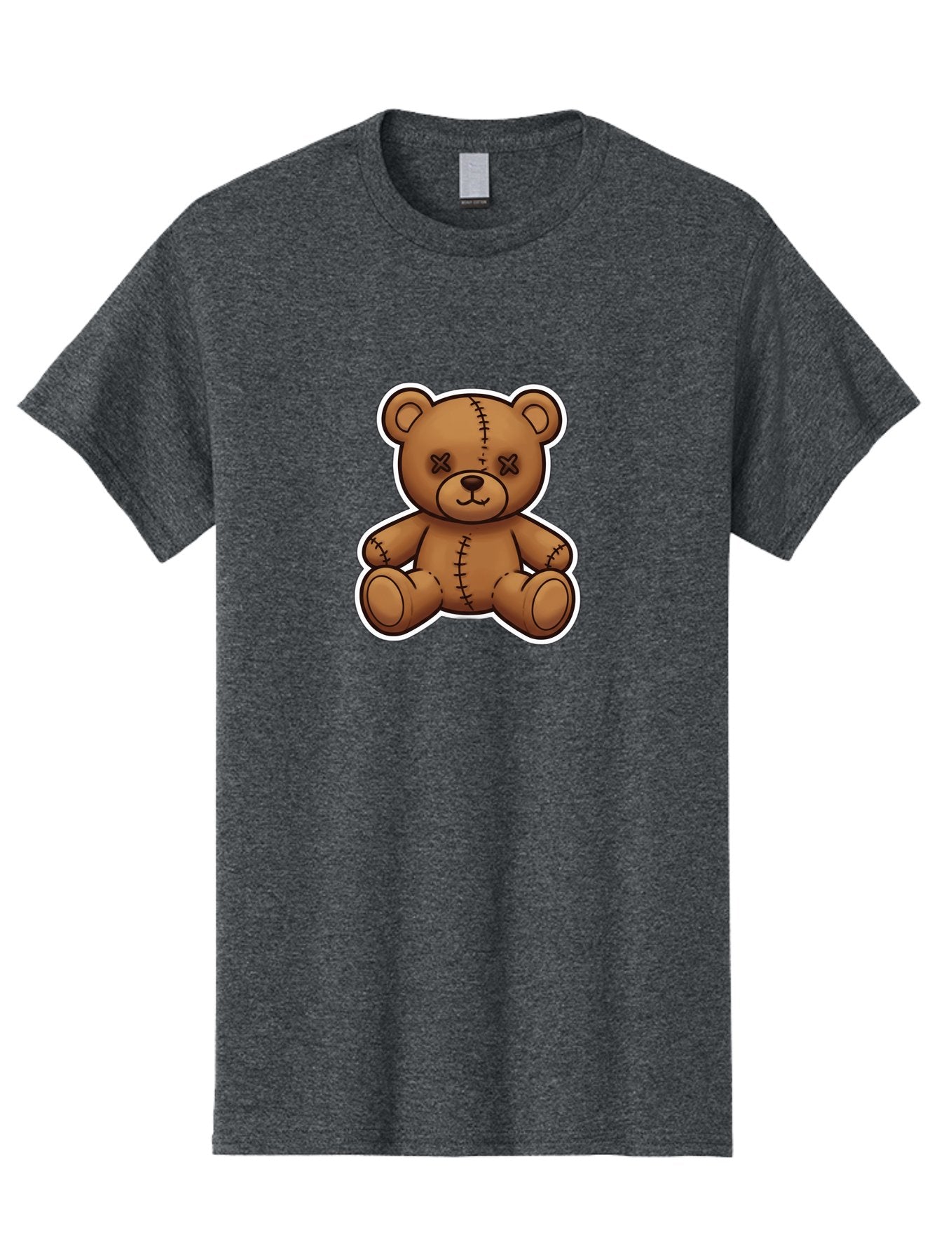 Voodoo-Teddy-Bear-2 Men'S Graphic Tee, 100% Cotton, Comfortable Casual Summer Wear, Machine Washable, Vintage Camera, Old Camera, Antique Camera, Black Camera, Classic Photography, Photography Equipment, Nostalgic Device, Film Camera, Bag080 6