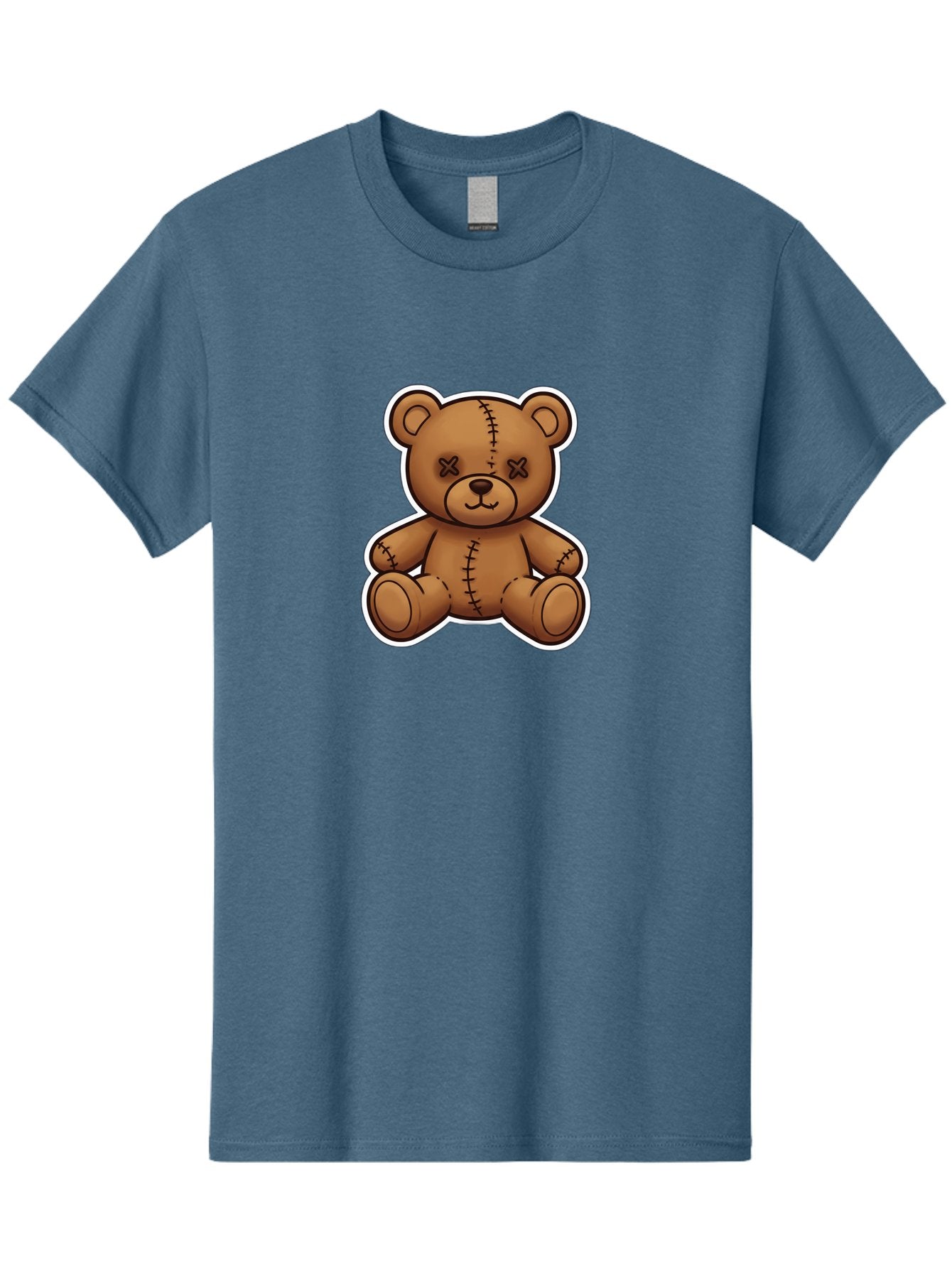 Voodoo-Teddy-Bear-2 Men'S Graphic Tee, 100% Cotton, Comfortable Casual Summer Wear, Machine Washable, Vintage Camera, Old Camera, Antique Camera, Black Camera, Classic Photography, Photography Equipment, Nostalgic Device, Film Camera, Bag080 9