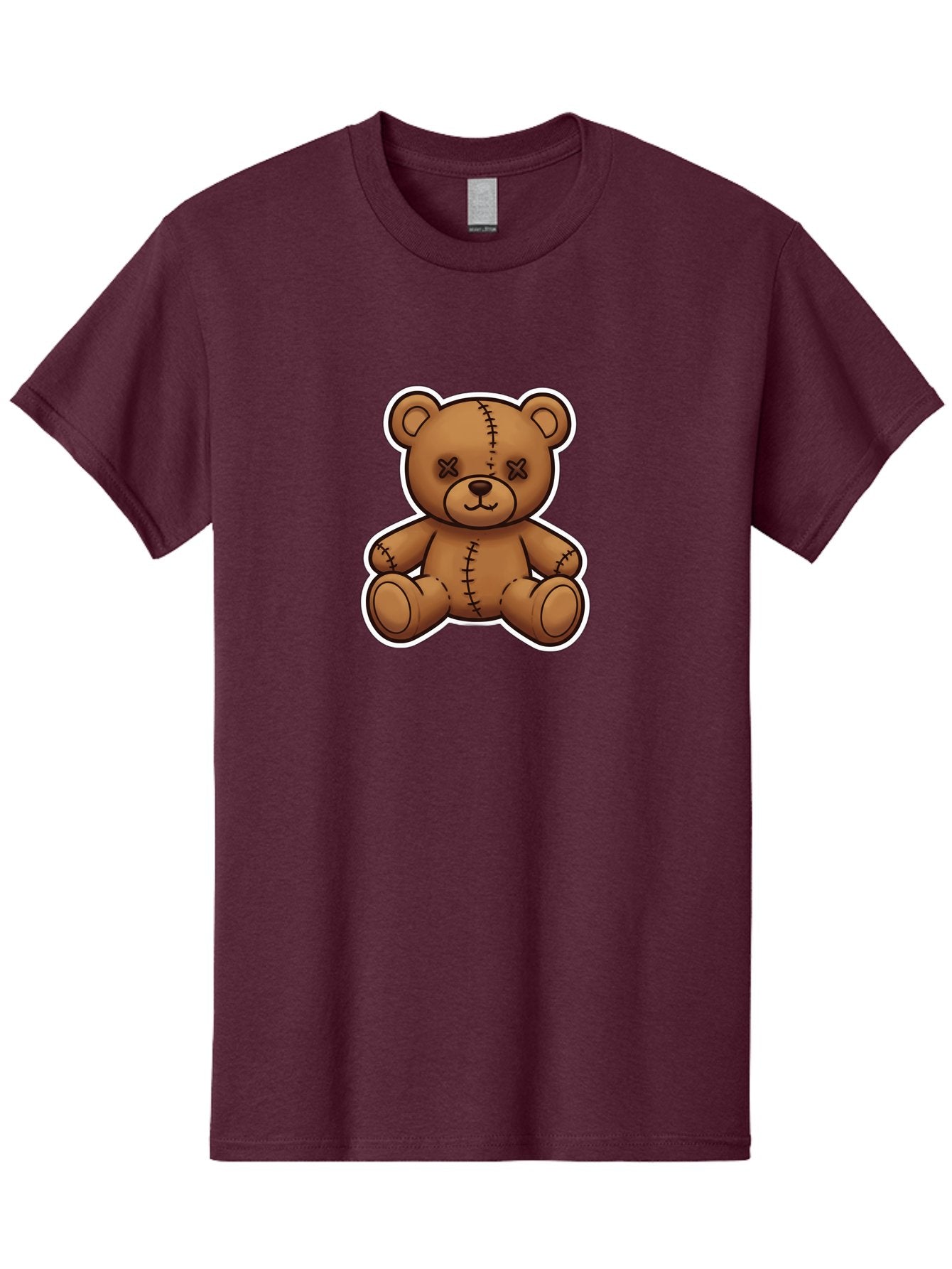 Voodoo-Teddy-Bear-2 Men'S Graphic Tee, 100% Cotton, Comfortable Casual Summer Wear, Machine Washable, Vintage Camera, Old Camera, Antique Camera, Black Camera, Classic Photography, Photography Equipment, Nostalgic Device, Film Camera, Bag080