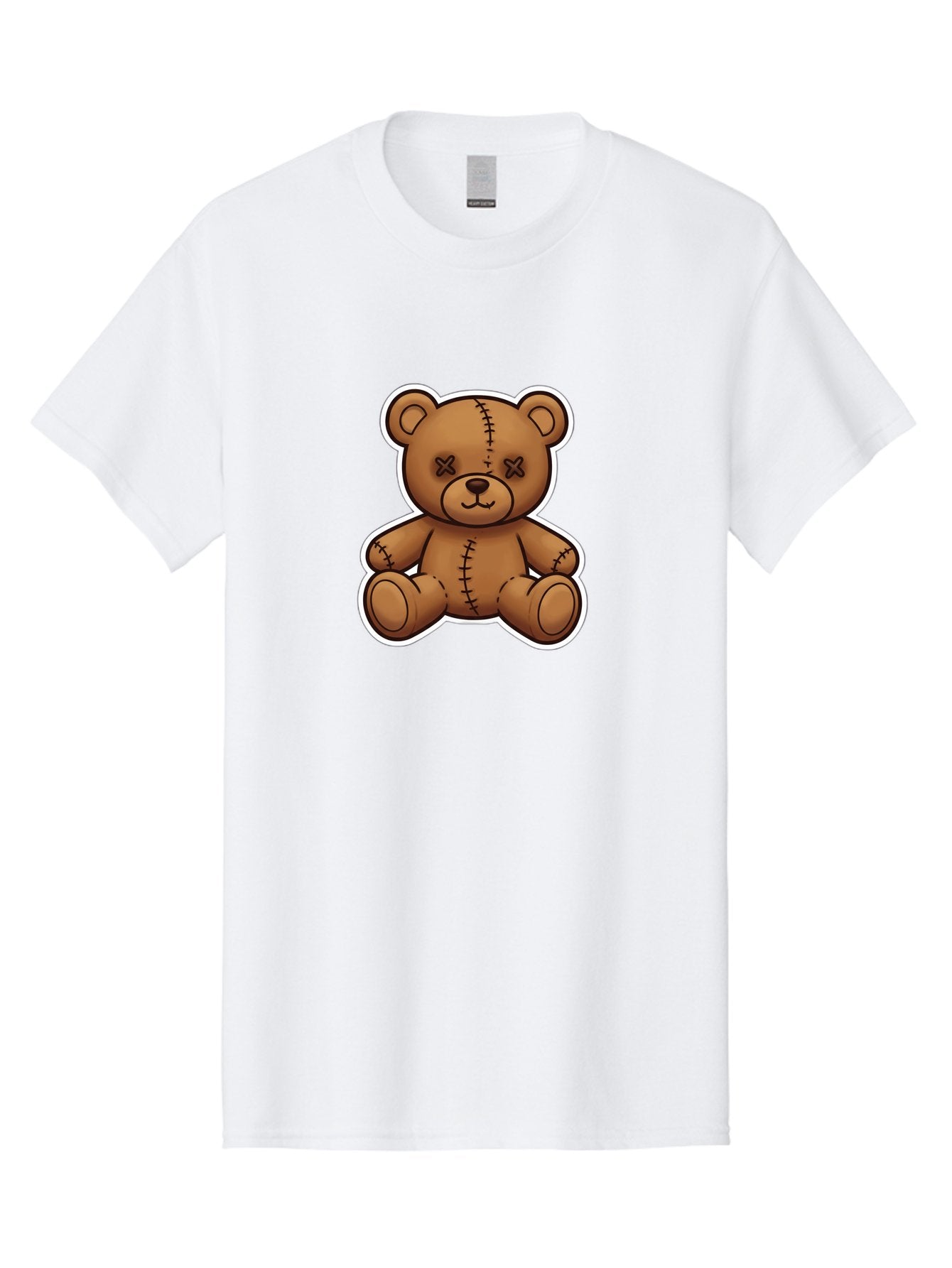Voodoo-Teddy-Bear-2 Men'S Graphic Tee, 100% Cotton, Comfortable Casual Summer Wear, Machine Washable, Vintage Camera, Old Camera, Antique Camera, Black Camera, Classic Photography, Photography Equipment, Nostalgic Device, Film Camera, Bag080 15