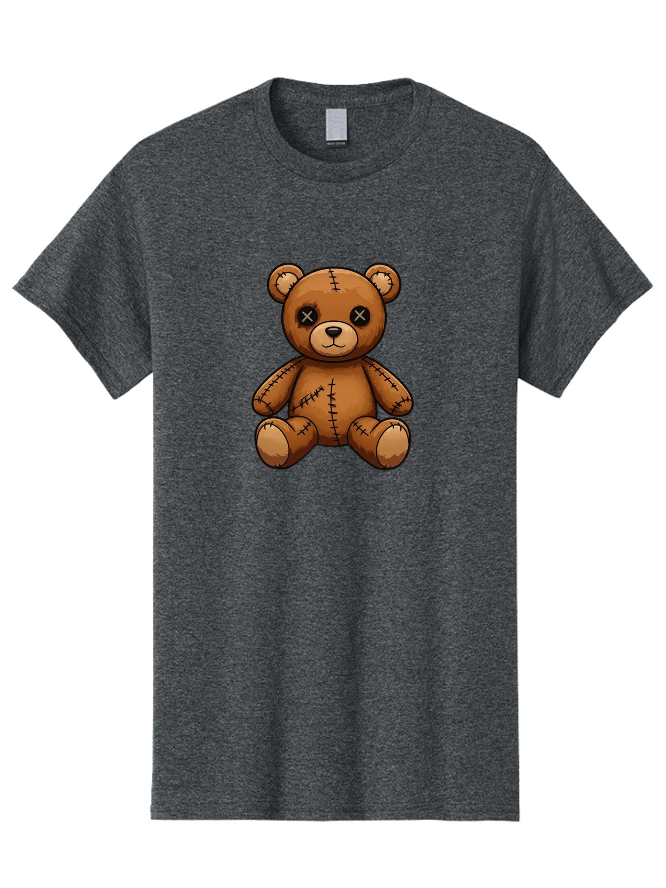 Voodoo-Teddy-Bear-3 Men'S Graphic Tee, 100% Cotton, Comfortable Casual Summer Wear, Machine Washable, Vintage Camera, Old Camera, Antique Camera, Black Camera, Classic Photography, Photography Equipment, Nostalgic Device, Film Camera, Bag081 8