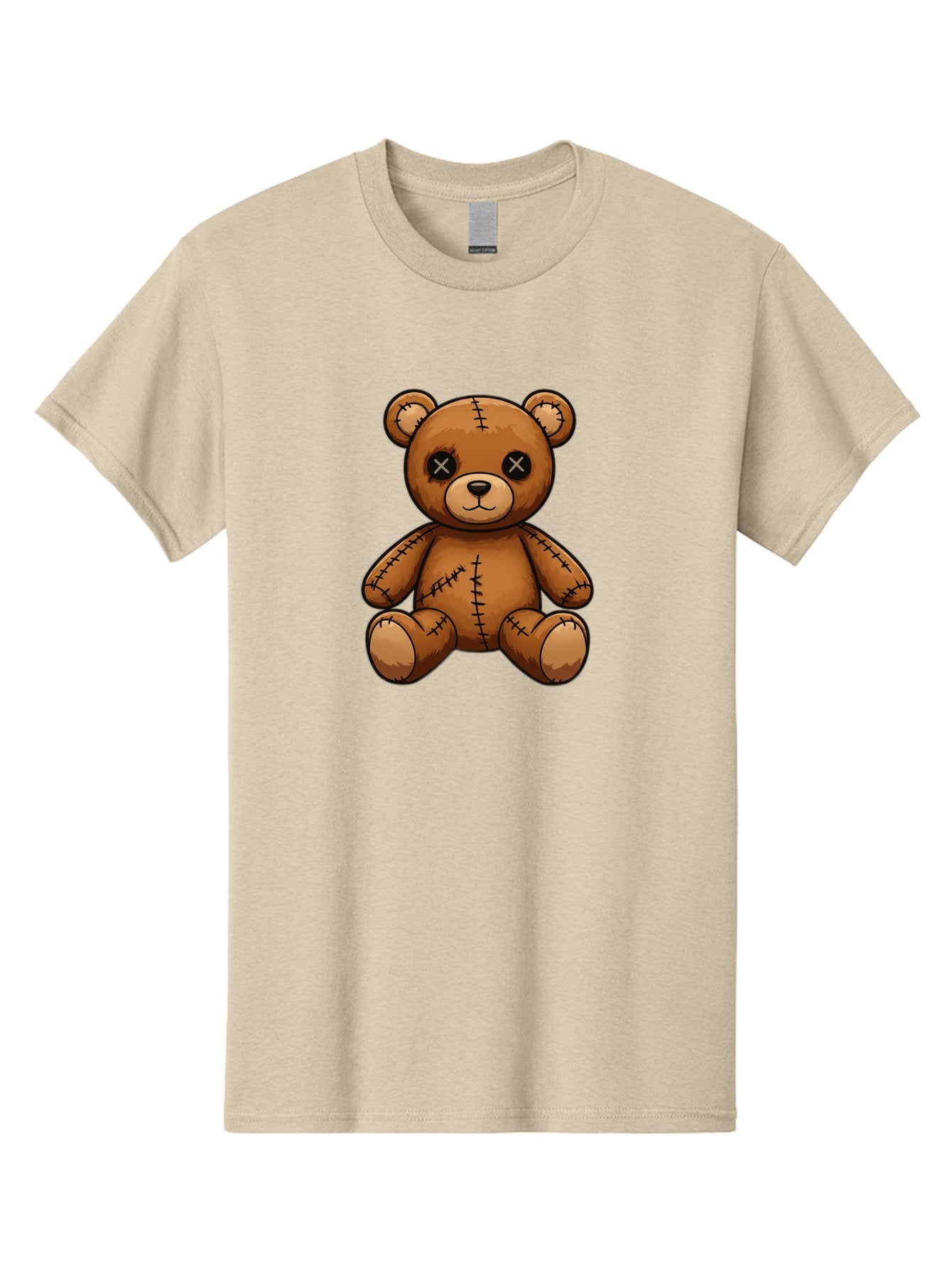 Voodoo-Teddy-Bear-3 Men'S Graphic Tee, 100% Cotton, Comfortable Casual Summer Wear, Machine Washable, Vintage Camera, Old Camera, Antique Camera, Black Camera, Classic Photography, Photography Equipment, Nostalgic Device, Film Camera, Bag081 13