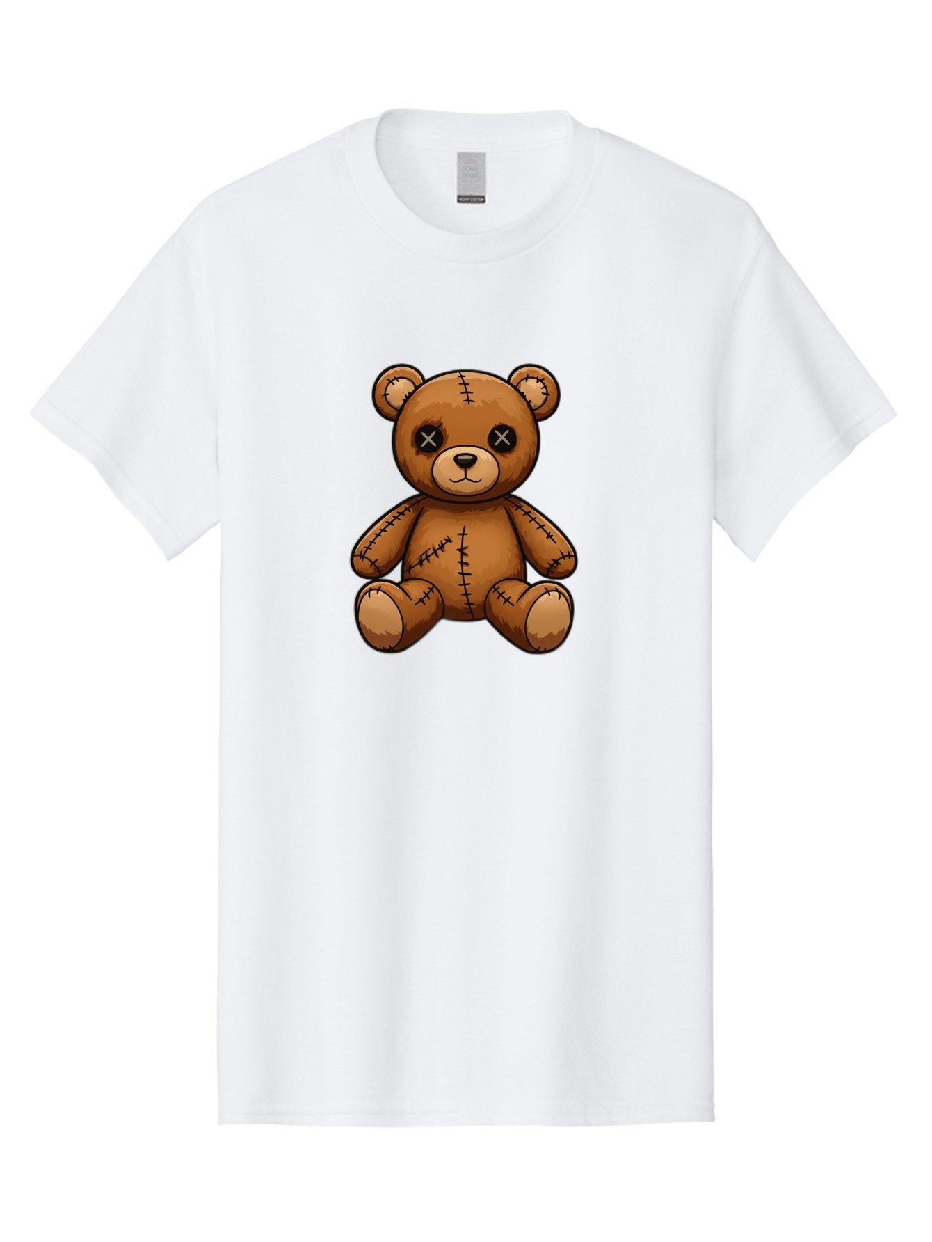 Voodoo-Teddy-Bear-3 Men'S Graphic Tee, 100% Cotton, Comfortable Casual Summer Wear, Machine Washable, Vintage Camera, Old Camera, Antique Camera, Black Camera, Classic Photography, Photography Equipment, Nostalgic Device, Film Camera, Bag081 11