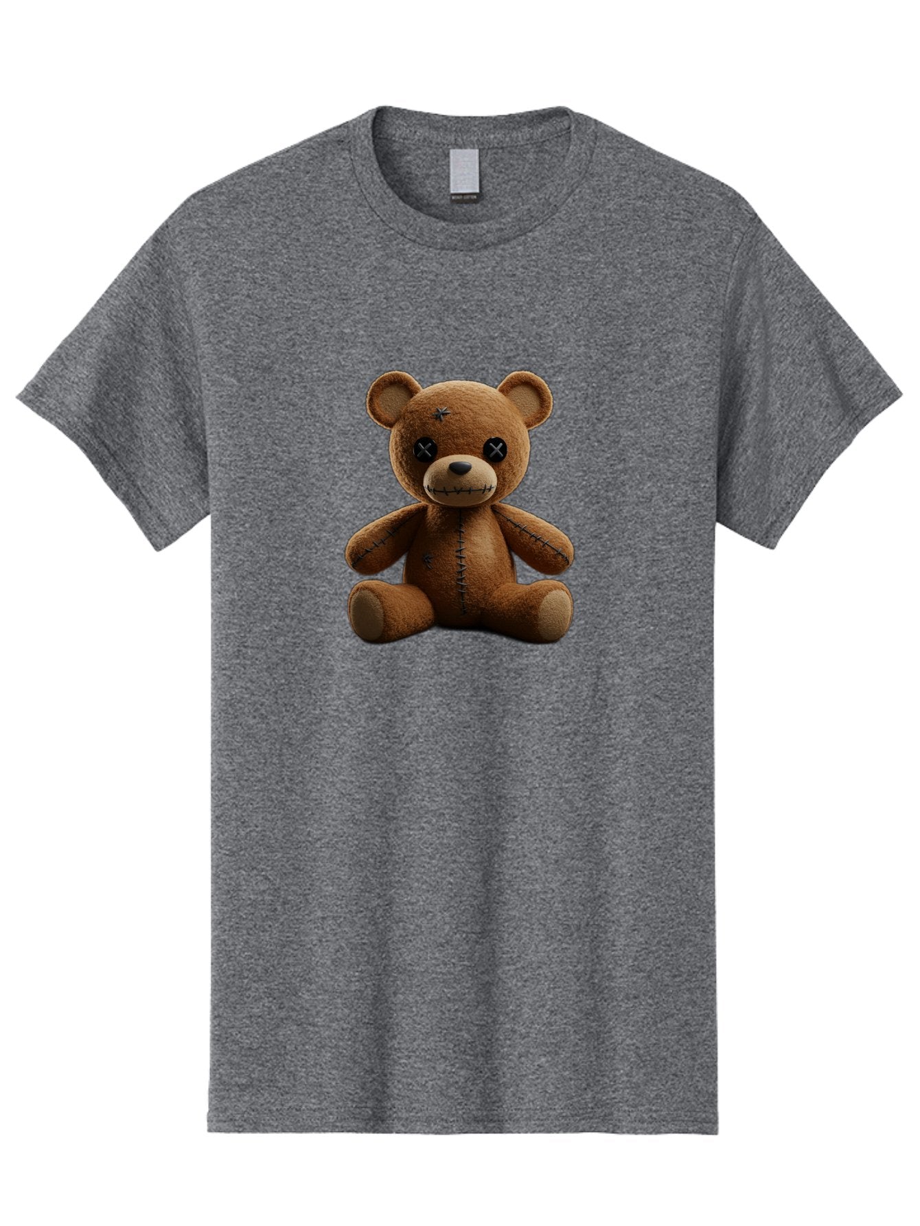 Voodoo-Teddy-Bear-4 Men'S Graphic Tee, 100% Cotton, Comfortable Casual Summer Wear, Machine Washable, Vintage Camera, Old Camera, Antique Camera, Black Camera, Classic Photography, Photography Equipment, Nostalgic Device, Film Camera, Bag082 9