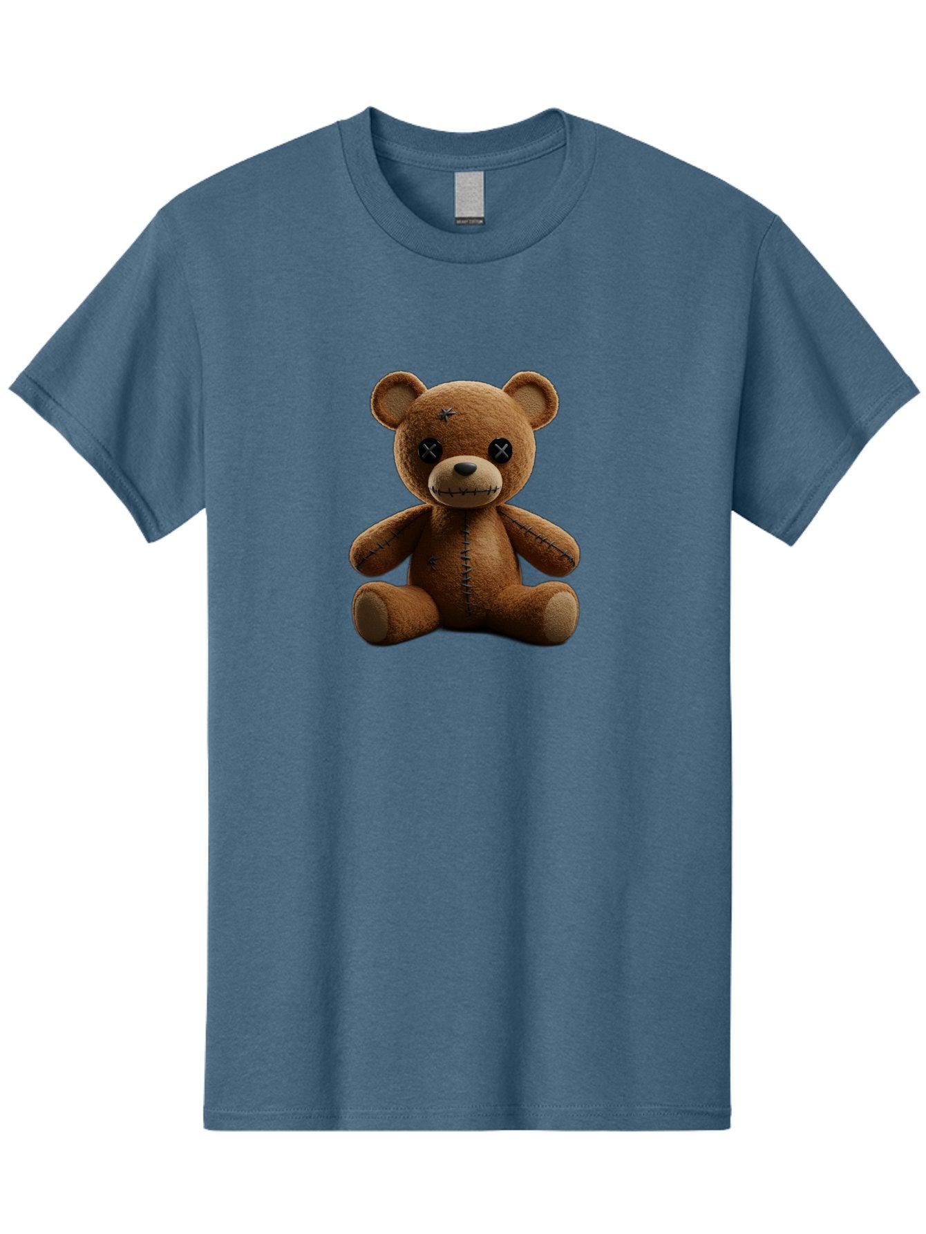 Voodoo-Teddy-Bear-4 Men'S Graphic Tee, 100% Cotton, Comfortable Casual Summer Wear, Machine Washable, Vintage Camera, Old Camera, Antique Camera, Black Camera, Classic Photography, Photography Equipment, Nostalgic Device, Film Camera, Bag082 13