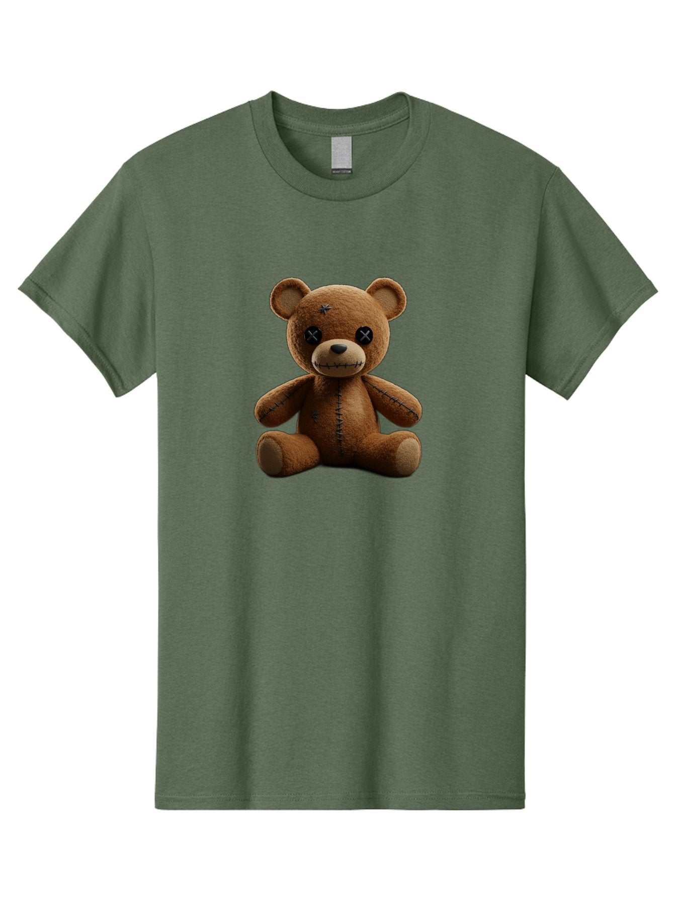 Voodoo-Teddy-Bear-4 Men'S Graphic Tee, 100% Cotton, Comfortable Casual Summer Wear, Machine Washable, Vintage Camera, Old Camera, Antique Camera, Black Camera, Classic Photography, Photography Equipment, Nostalgic Device, Film Camera, Bag082 5