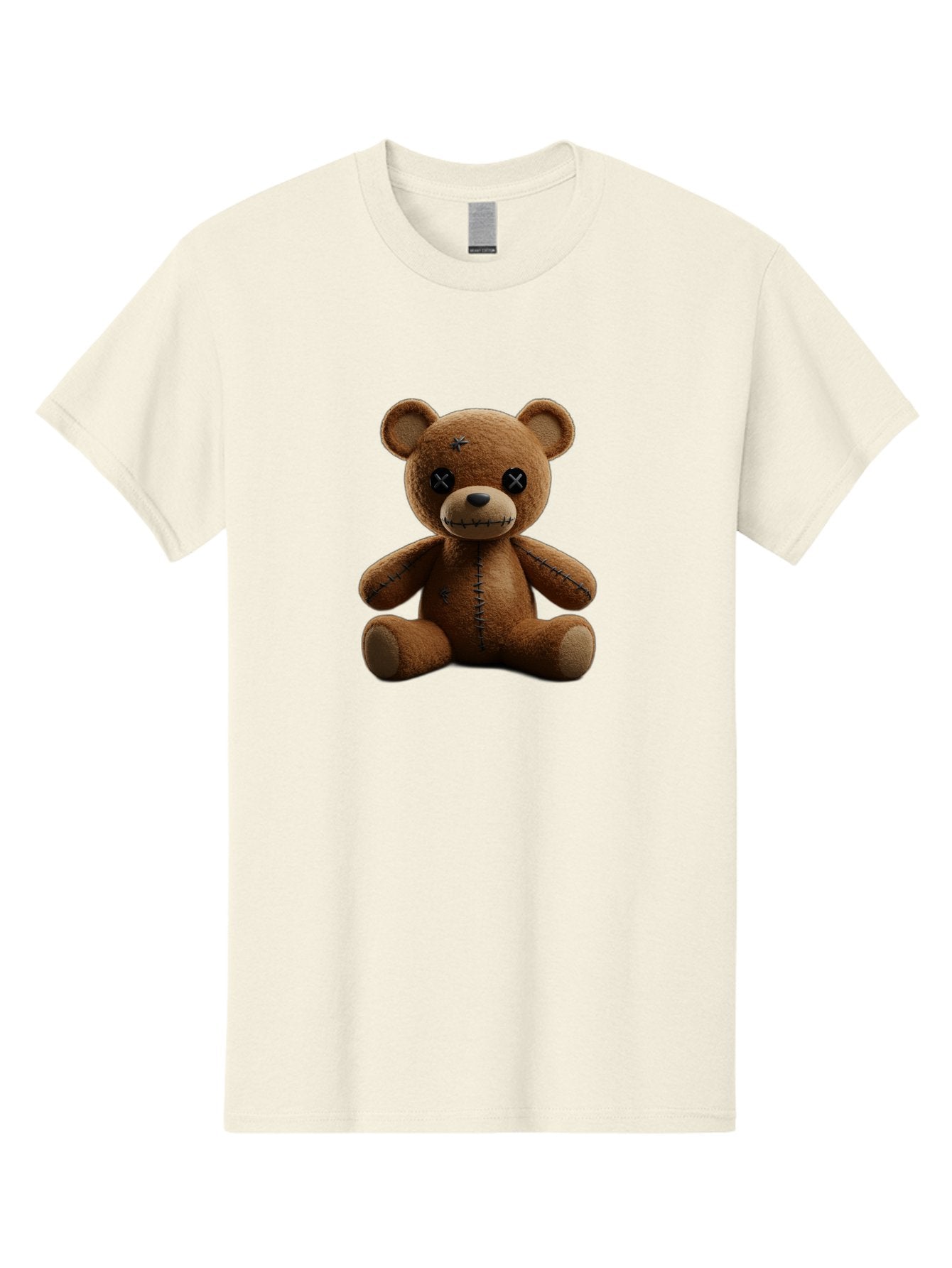 Voodoo-Teddy-Bear-4 Men'S Graphic Tee, 100% Cotton, Comfortable Casual Summer Wear, Machine Washable, Vintage Camera, Old Camera, Antique Camera, Black Camera, Classic Photography, Photography Equipment, Nostalgic Device, Film Camera, Bag082 3