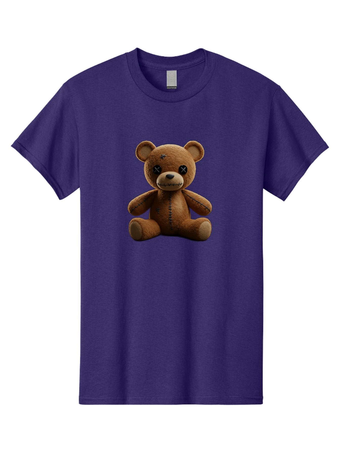 Voodoo-Teddy-Bear-4 Men'S Graphic Tee, 100% Cotton, Comfortable Casual Summer Wear, Machine Washable, Vintage Camera, Old Camera, Antique Camera, Black Camera, Classic Photography, Photography Equipment, Nostalgic Device, Film Camera, Bag082 8