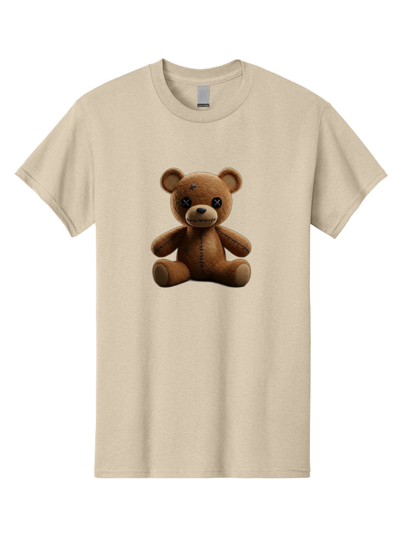 Voodoo-Teddy-Bear-4 Men'S Graphic Tee, 100% Cotton, Comfortable Casual Summer Wear, Machine Washable, Vintage Camera, Old Camera, Antique Camera, Black Camera, Classic Photography, Photography Equipment, Nostalgic Device, Film Camera, Bag082 4