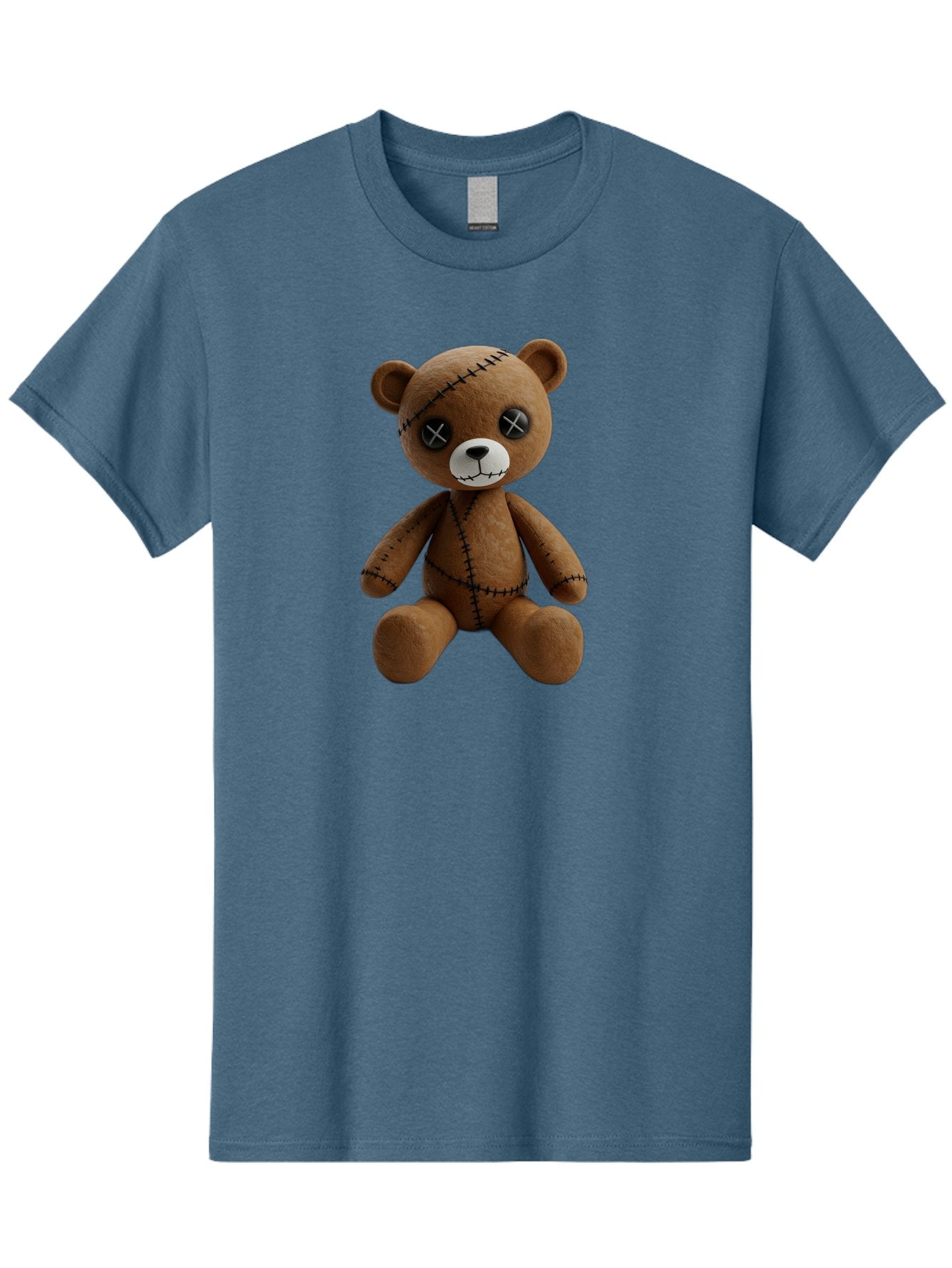 Voodoo-Teddy-Bear-5 Men'S Graphic Tee, 100% Cotton, Comfortable Casual Summer Wear, Machine Washable, Vintage Camera, Old Camera, Antique Camera, Black Camera, Classic Photography, Photography Equipment, Nostalgic Device, Film Camera, Bag083 10