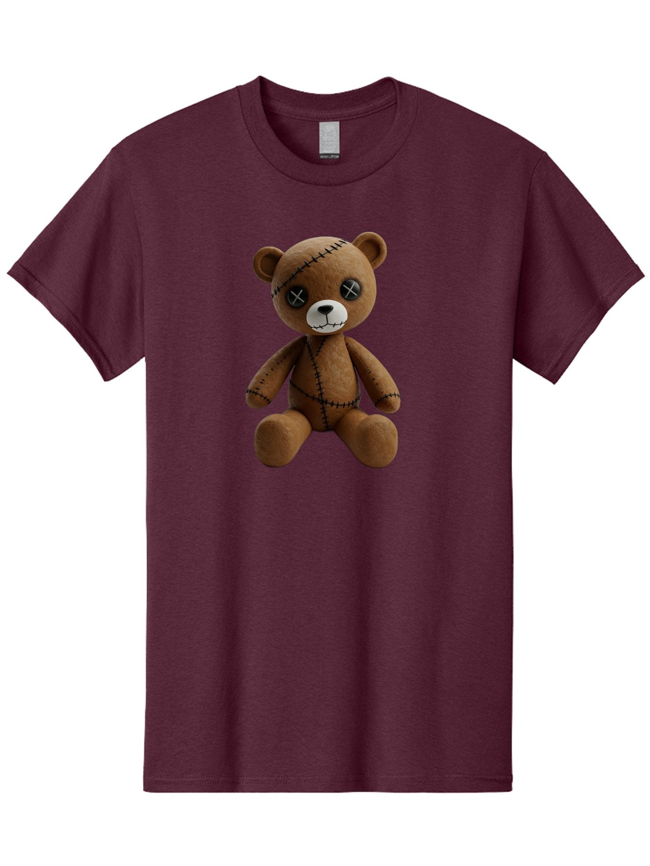 Voodoo-Teddy-Bear-5 Men'S Graphic Tee, 100% Cotton, Comfortable Casual Summer Wear, Machine Washable, Vintage Camera, Old Camera, Antique Camera, Black Camera, Classic Photography, Photography Equipment, Nostalgic Device, Film Camera, Bag083 11