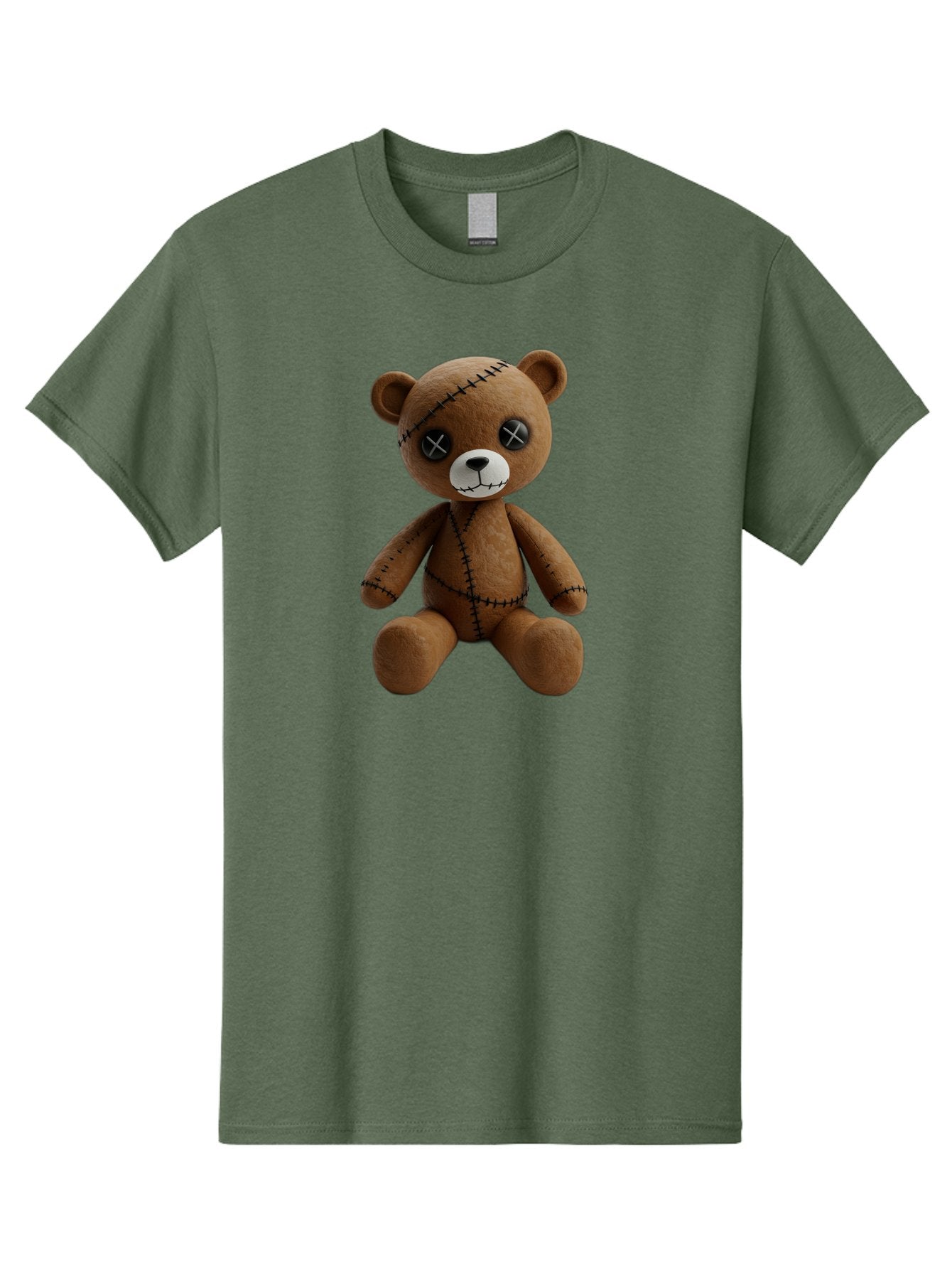 Voodoo-Teddy-Bear-5 Men'S Graphic Tee, 100% Cotton, Comfortable Casual Summer Wear, Machine Washable, Vintage Camera, Old Camera, Antique Camera, Black Camera, Classic Photography, Photography Equipment, Nostalgic Device, Film Camera, Bag083 9