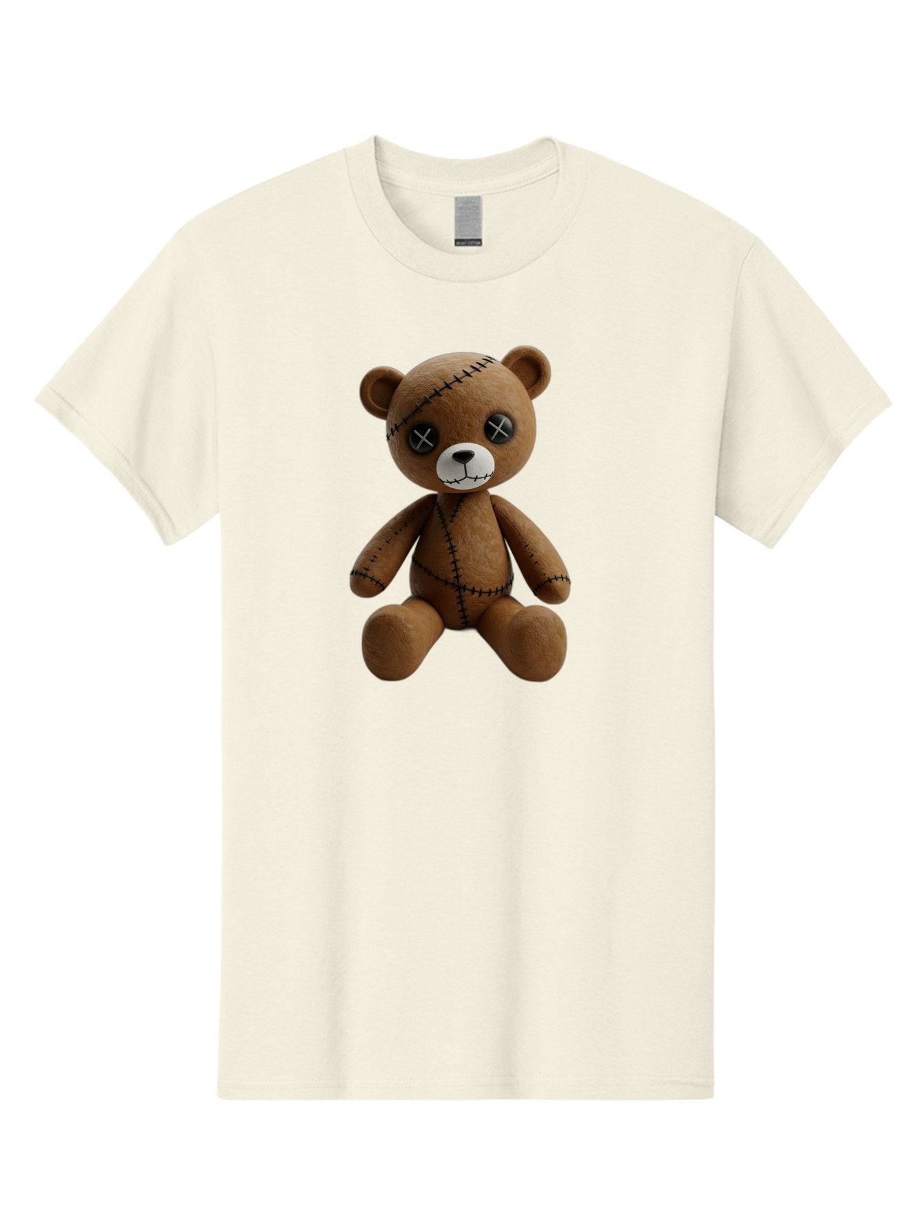 Voodoo-Teddy-Bear-5 Men'S Graphic Tee, 100% Cotton, Comfortable Casual Summer Wear, Machine Washable, Vintage Camera, Old Camera, Antique Camera, Black Camera, Classic Photography, Photography Equipment, Nostalgic Device, Film Camera, Bag083