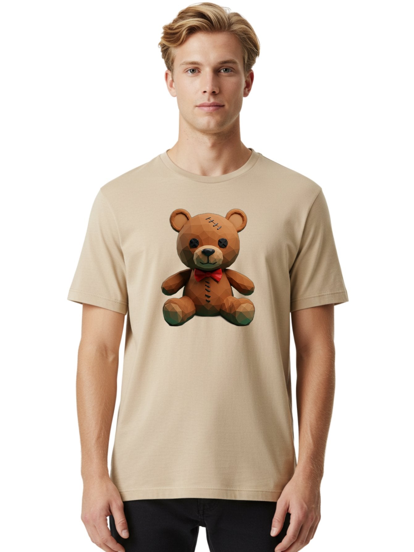 Voodoo-Teddy-Bear-6 Men'S Graphic Tee, 100% Cotton, Comfortable Casual Summer Wear, Machine Washable, Vintage Camera, Old Camera, Antique Camera, Black Camera, Classic Photography, Photography Equipment, Nostalgic Device, Film Camera, Bag084 29