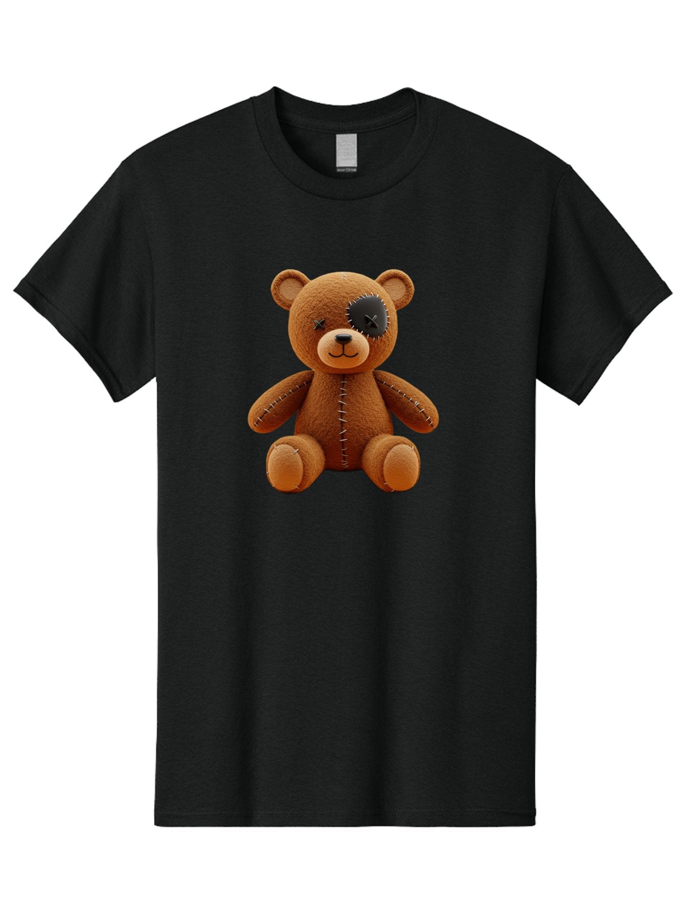 Voodoo-Teddy-Bear-7 Men'S Graphic Tee, 100% Cotton, Comfortable Casual Summer Wear, Machine Washable, Vintage Camera, Old Camera, Antique Camera, Black Camera, Classic Photography, Photography Equipment, Nostalgic Device, Film Camera, Bag085 6