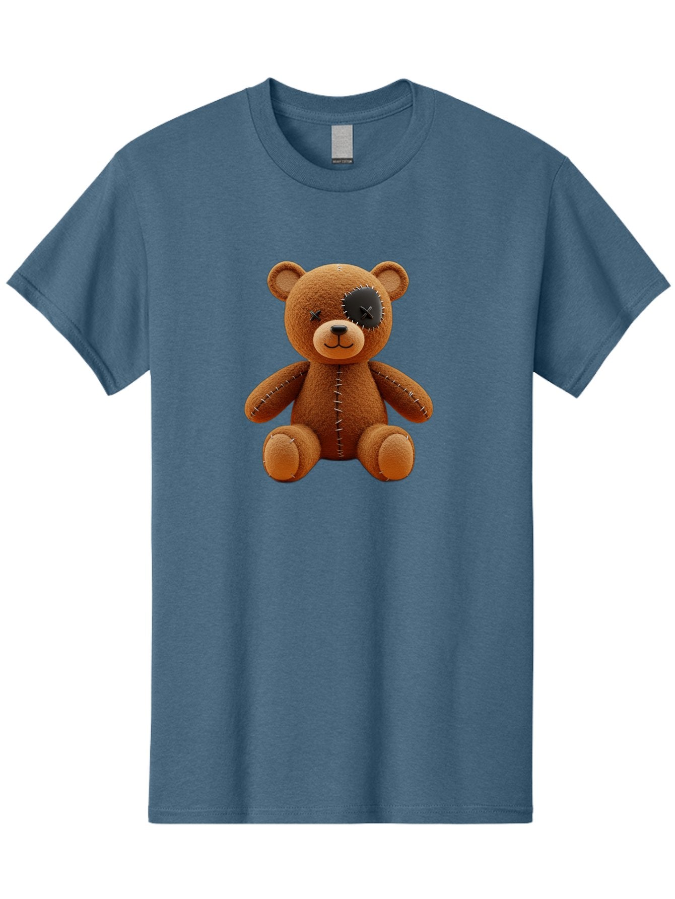 Voodoo-Teddy-Bear-7 Men'S Graphic Tee, 100% Cotton, Comfortable Casual Summer Wear, Machine Washable, Vintage Camera, Old Camera, Antique Camera, Black Camera, Classic Photography, Photography Equipment, Nostalgic Device, Film Camera, Bag085