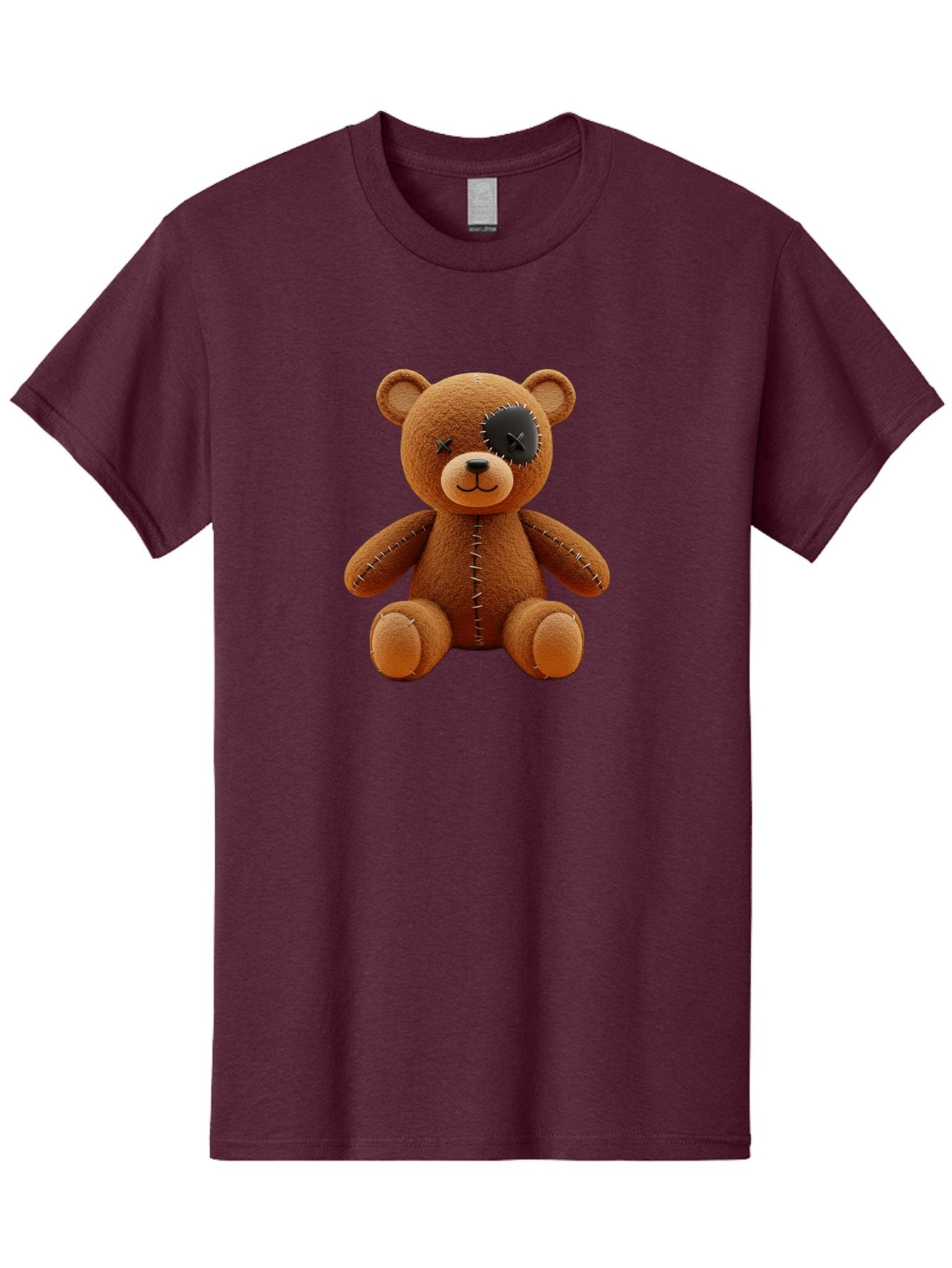Voodoo-Teddy-Bear-7 Men'S Graphic Tee, 100% Cotton, Comfortable Casual Summer Wear, Machine Washable, Vintage Camera, Old Camera, Antique Camera, Black Camera, Classic Photography, Photography Equipment, Nostalgic Device, Film Camera, Bag085