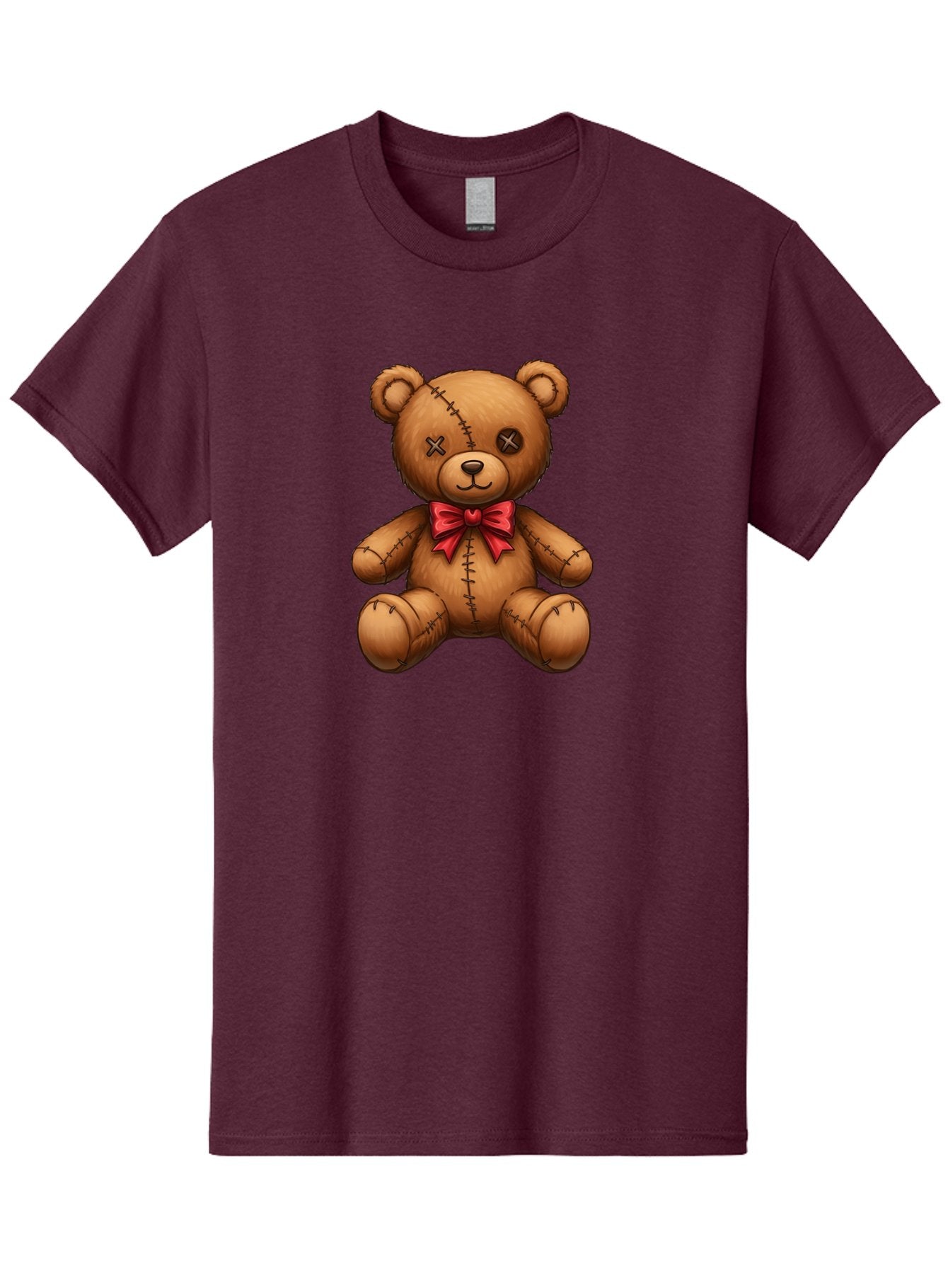 Voodoo-Teddy-Bear-8 Men'S Graphic Tee, 100% Cotton, Comfortable Casual Summer Wear, Machine Washable, Vintage Camera, Old Camera, Antique Camera, Black Camera, Classic Photography, Photography Equipment, Nostalgic Device, Film Camera, Bag086 12