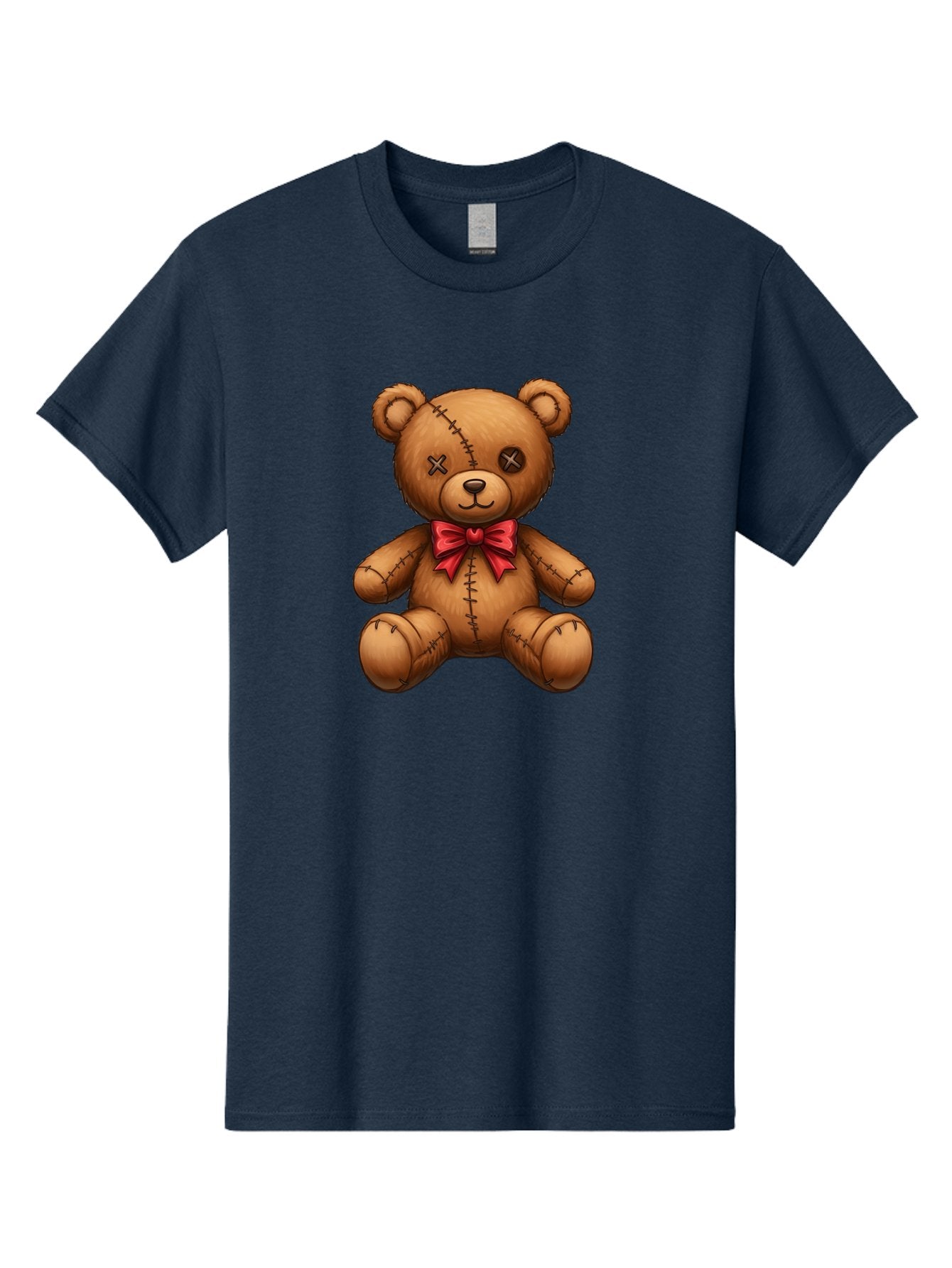 Voodoo-Teddy-Bear-8 Men'S Graphic Tee, 100% Cotton, Comfortable Casual Summer Wear, Machine Washable, Vintage Camera, Old Camera, Antique Camera, Black Camera, Classic Photography, Photography Equipment, Nostalgic Device, Film Camera, Bag086 14