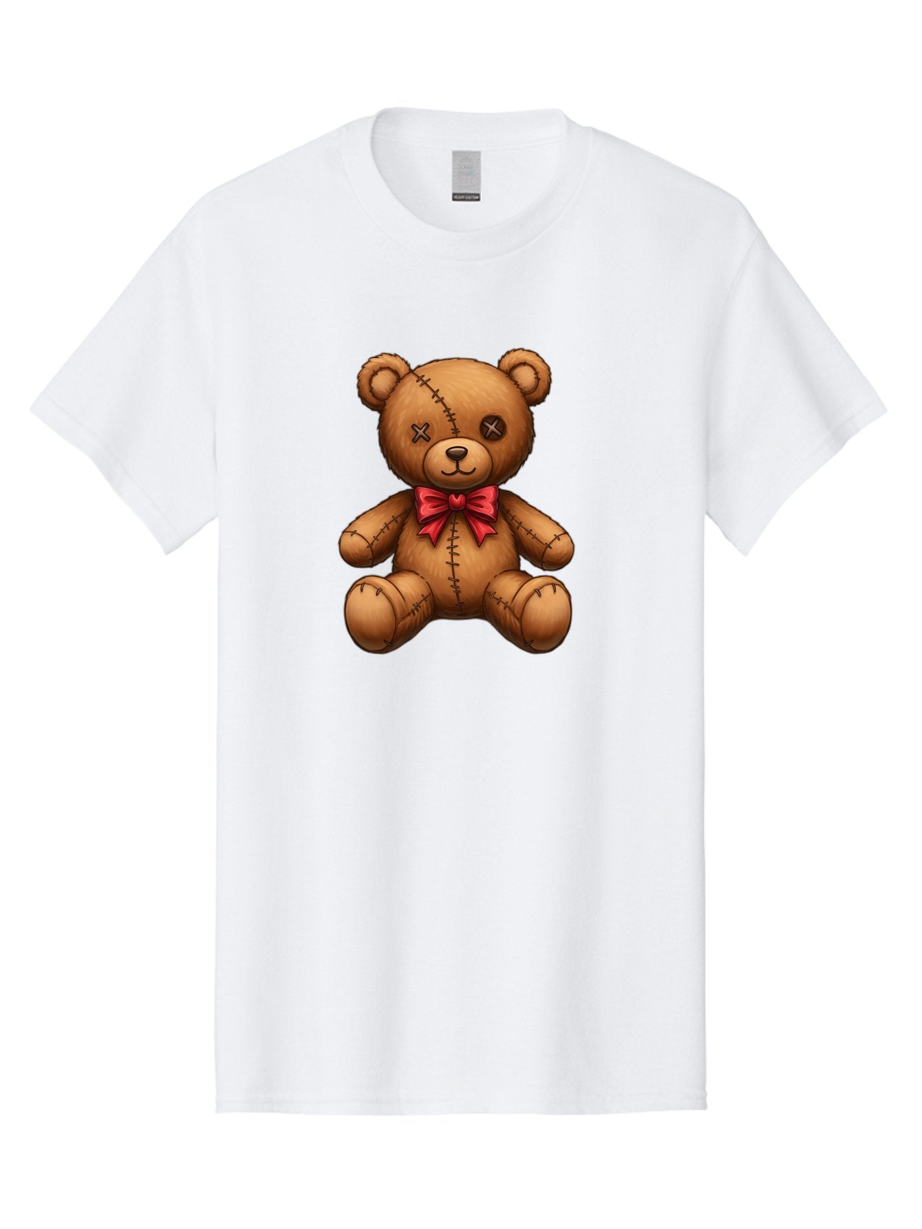 Voodoo-Teddy-Bear-8 Men'S Graphic Tee, 100% Cotton, Comfortable Casual Summer Wear, Machine Washable, Vintage Camera, Old Camera, Antique Camera, Black Camera, Classic Photography, Photography Equipment, Nostalgic Device, Film Camera, Bag086 3