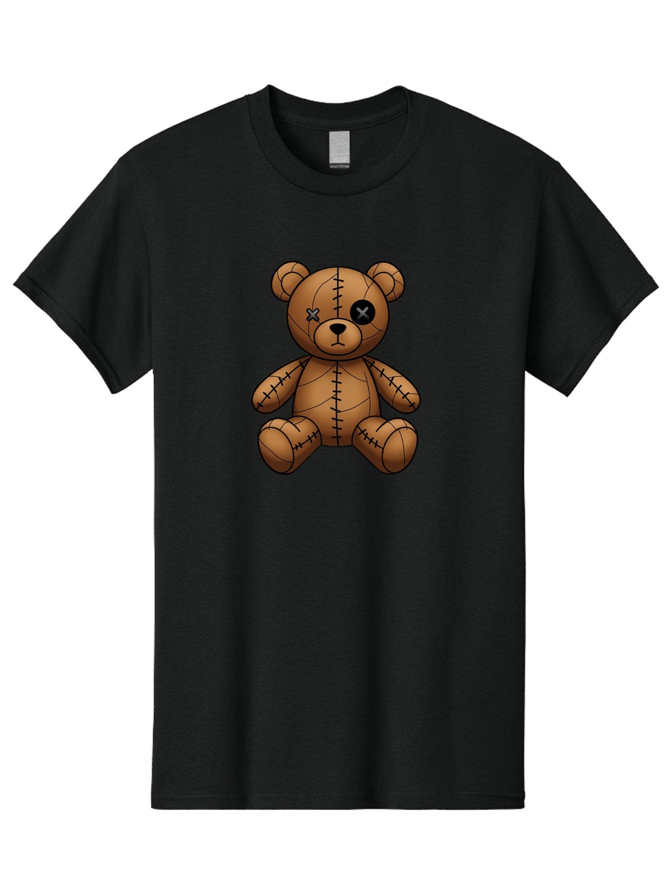 Voodoo-Teddy-Bear-9 Men'S Graphic Tee, 100% Cotton, Comfortable Casual Summer Wear, Machine Washable, Vintage Camera, Old Camera, Antique Camera, Black Camera, Classic Photography, Photography Equipment, Nostalgic Device, Film Camera, Bag087 8