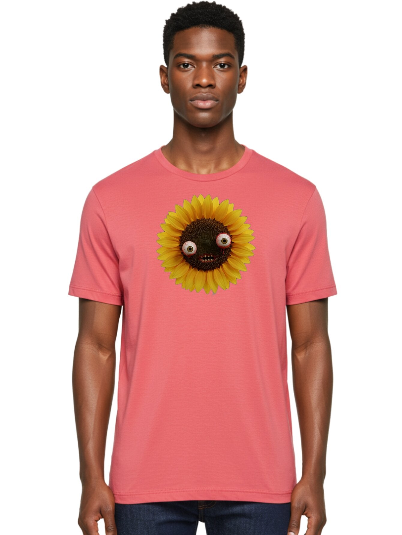 Zombie-Sunflower Men'S Graphic Tee, 100% Cotton, Comfortable Casual Summer Wear, Machine Washable, Vintage Camera, Old Camera, Antique Camera, Black Camera, Classic Photography, Photography Equipment, Nostalgic Device, Film Camera, Camera Art Bag099 19