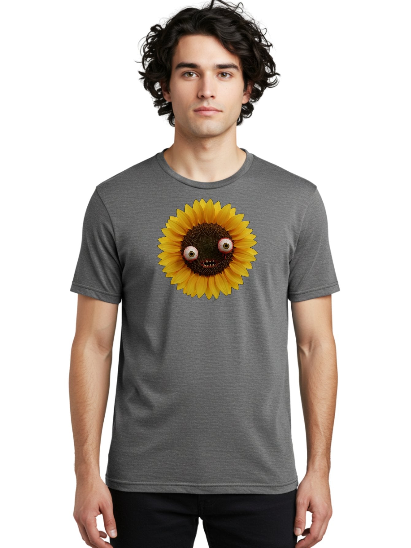 Zombie-Sunflower Men'S Graphic Tee, 100% Cotton, Comfortable Casual Summer Wear, Machine Washable, Vintage Camera, Old Camera, Antique Camera, Black Camera, Classic Photography, Photography Equipment, Nostalgic Device, Film Camera, Camera Art Bag099 18