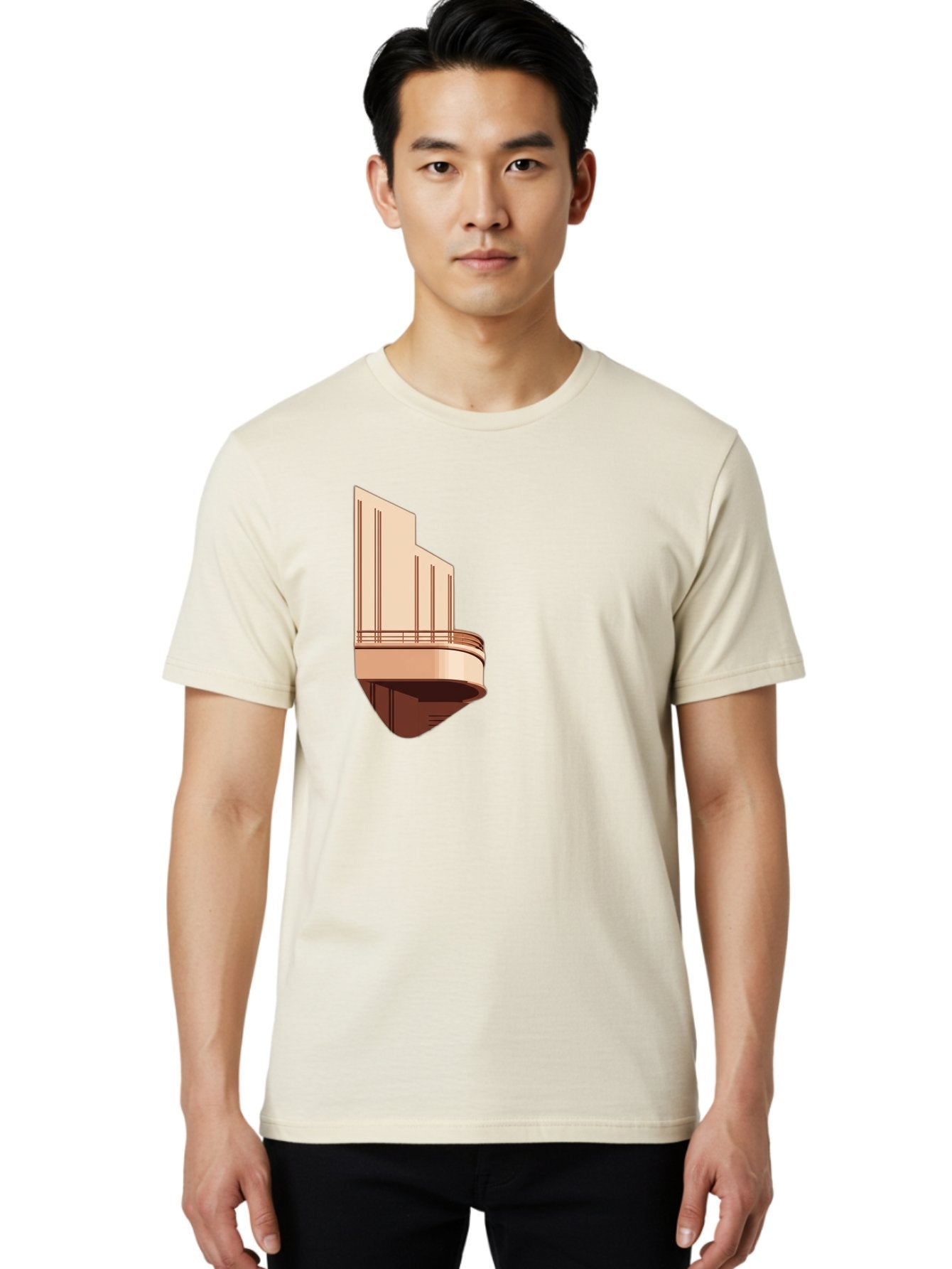 3D-Balcony-Graphic Men'S Graphic Tee, 100% Cotton, Comfortable Casual Summer Wear, Machine Washable, Vintage Camera, Old Camera, Antique Camera, Black Camera, Classic Photography, Photography Equipment, Nostalgic Device, Film Camera, Bag104 27