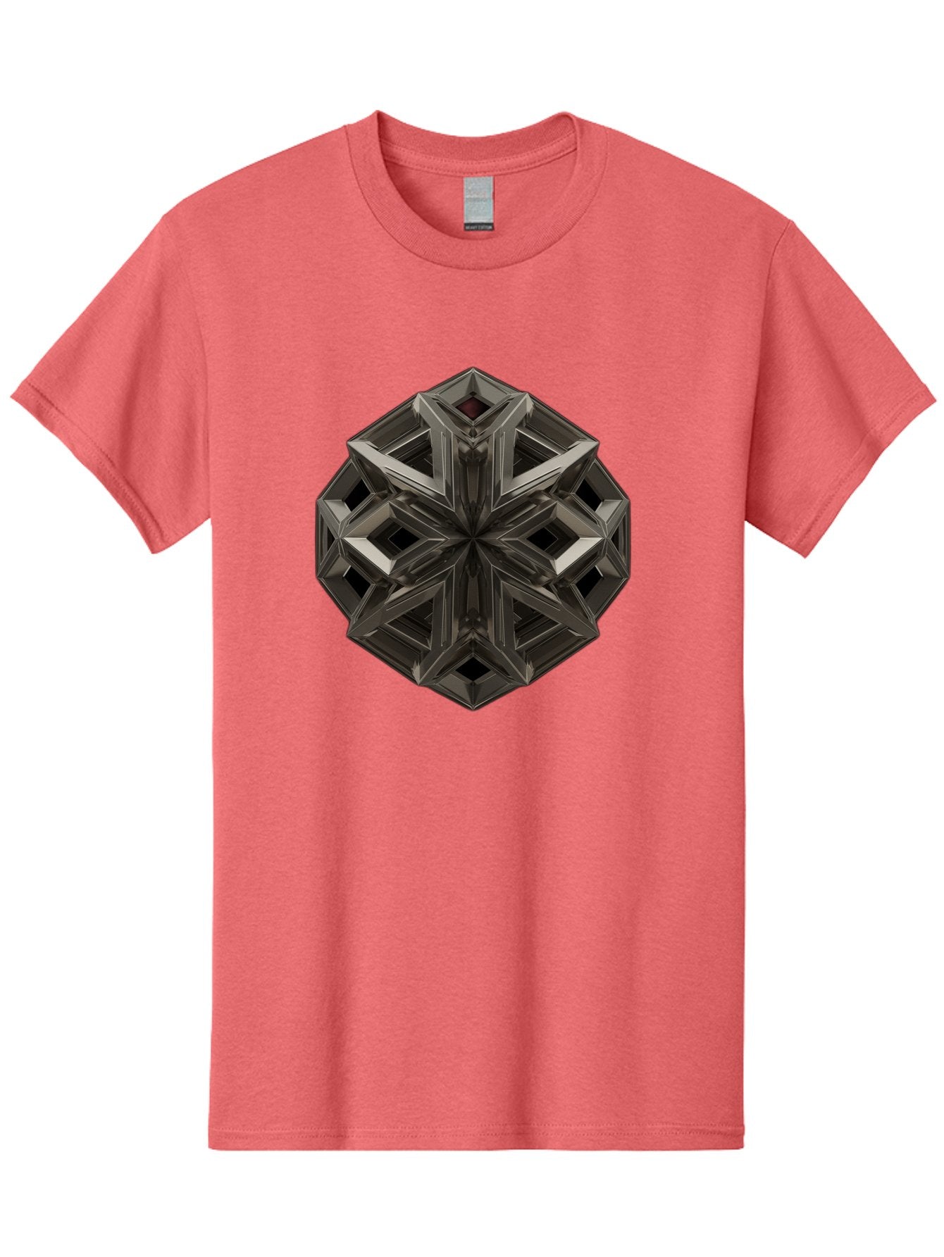 3D-Fractal-Star Men'S Graphic Tee, 100% Cotton, Comfortable Casual Summer Wear, Machine Washable, Vintage Camera, Old Camera, Antique Camera, Black Camera, Classic Photography, Photography Equipment, Nostalgic Device, Film Camera, Camera Art Bag105 9