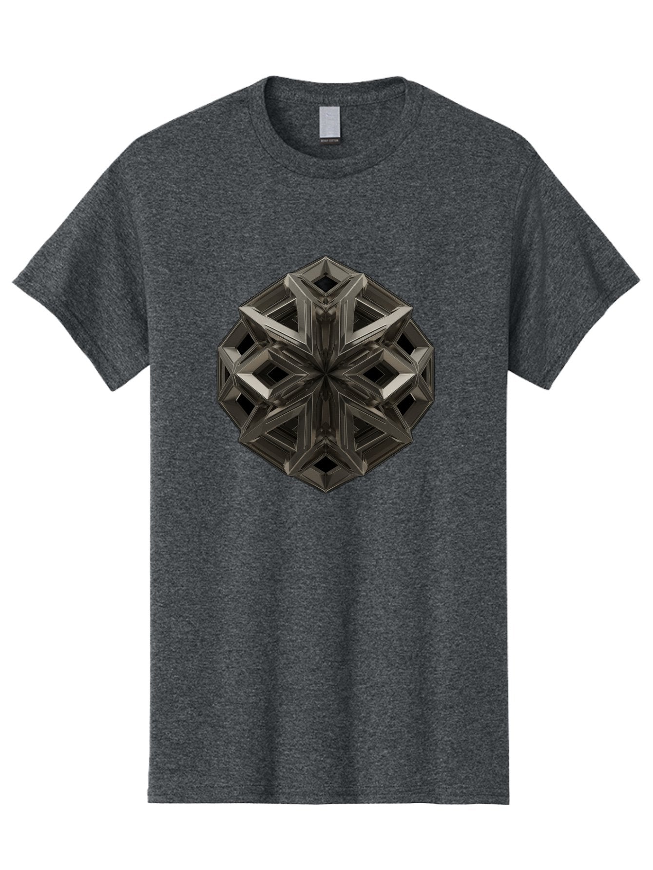 3D-Fractal-Star Men'S Graphic Tee, 100% Cotton, Comfortable Casual Summer Wear, Machine Washable, Vintage Camera, Old Camera, Antique Camera, Black Camera, Classic Photography, Photography Equipment, Nostalgic Device, Film Camera, Camera Art Bag105 14
