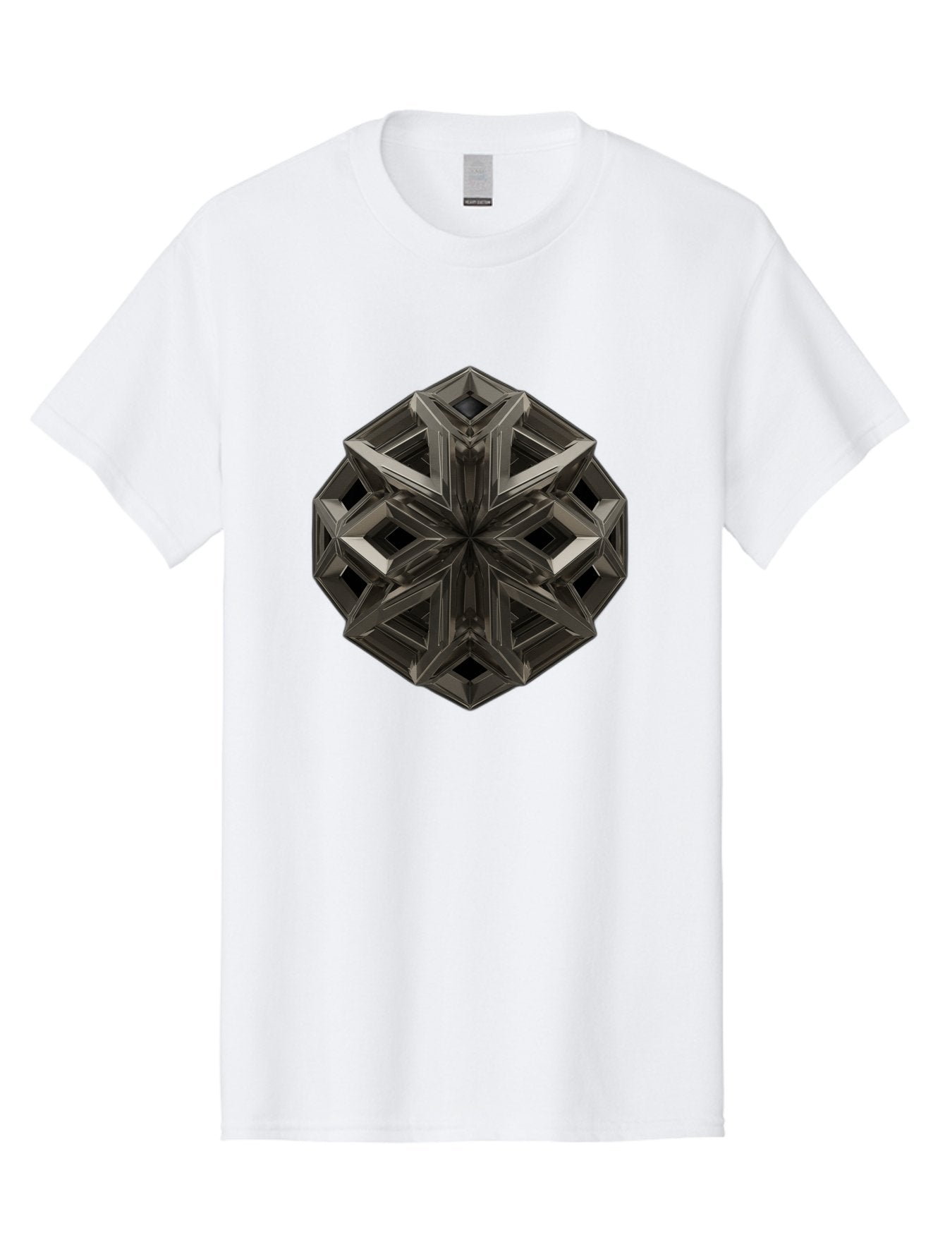 3D-Fractal-Star Men'S Graphic Tee, 100% Cotton, Comfortable Casual Summer Wear, Machine Washable, Vintage Camera, Old Camera, Antique Camera, Black Camera, Classic Photography, Photography Equipment, Nostalgic Device, Film Camera, Camera Art Bag105 7