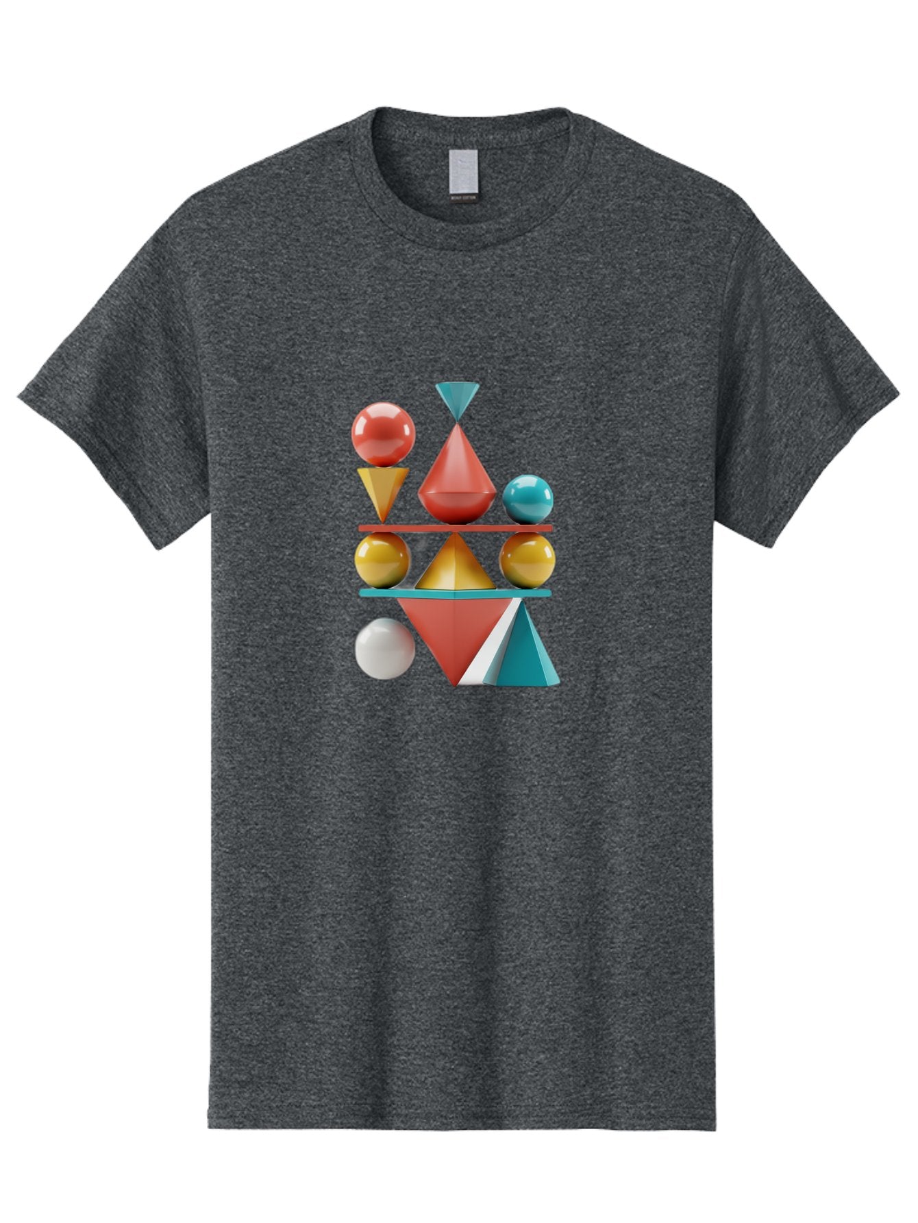 3D-Geometric-Shapes Men'S Graphic Tee, 100% Cotton, Comfortable Casual Summer Wear, Machine Washable, Vintage Camera, Old Camera, Antique Camera, Black Camera, Classic Photography, Photography Equipment, Nostalgic Device, Film Camera, Bag106 15