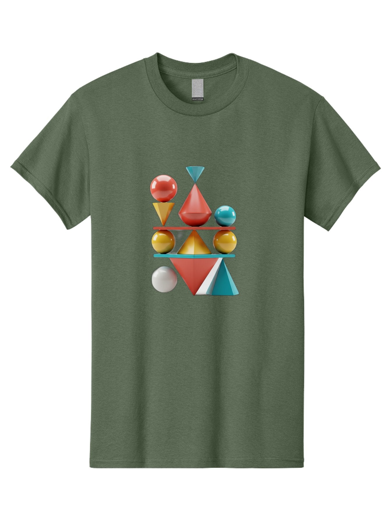 3D-Geometric-Shapes Men'S Graphic Tee, 100% Cotton, Comfortable Casual Summer Wear, Machine Washable, Vintage Camera, Old Camera, Antique Camera, Black Camera, Classic Photography, Photography Equipment, Nostalgic Device, Film Camera, Bag106 7