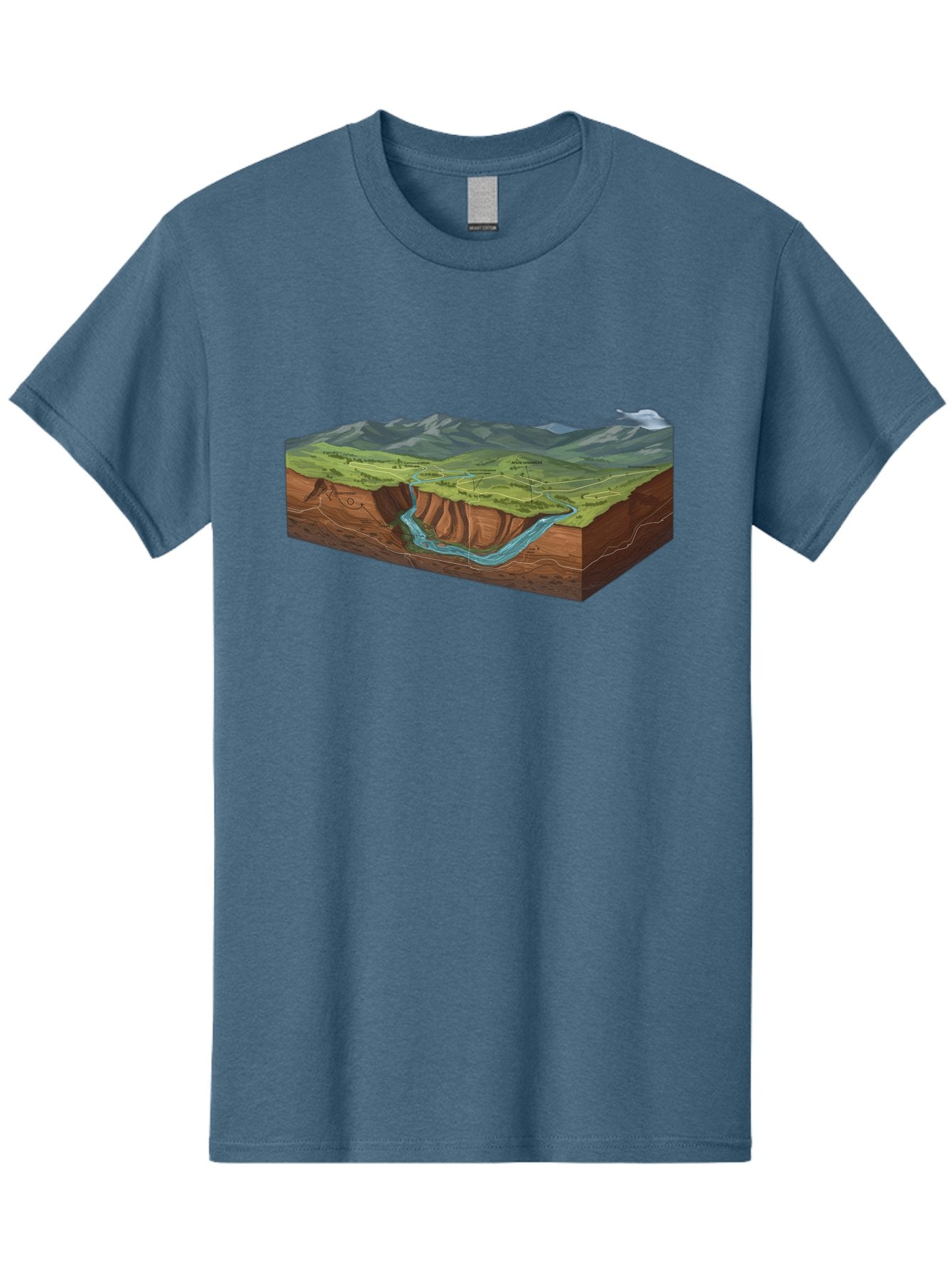 3D-Landscape-Cross-Section Men'S Graphic Tee, 100% Cotton, Comfortable Casual Summer Wear, Machine Washable, Vintage Camera, Old Camera, Antique Camera, Black Camera, Classic Photography, Photography Equipment, Nostalgic Device, Film Camera, Bag107 11