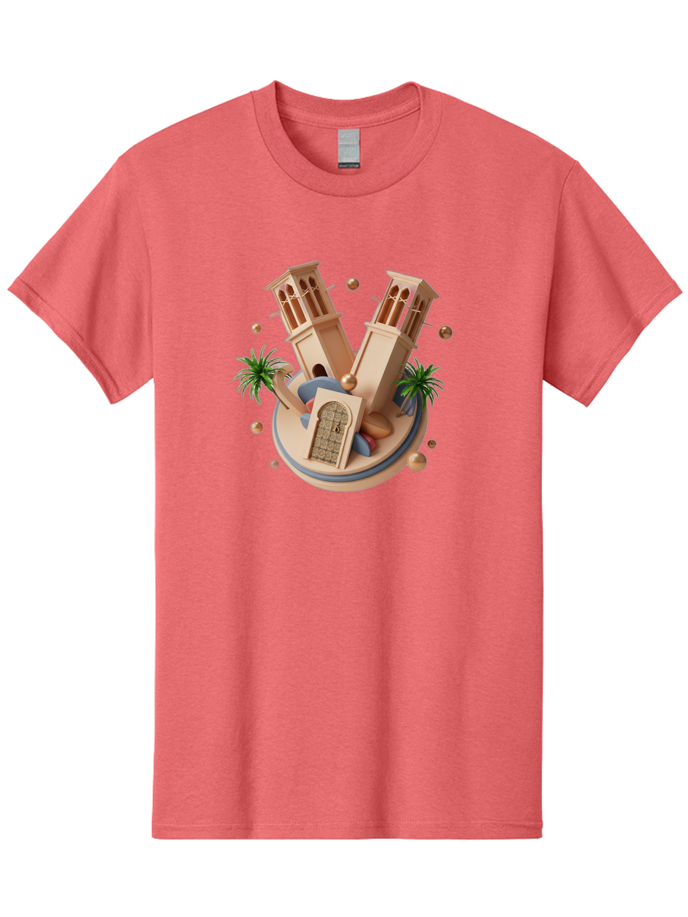 3D-Mosque-Towers Men'S Graphic Tee, 100% Cotton, Comfortable Casual Summer Wear, Machine Washable, Vintage Camera, Old Camera, Antique Camera, Black Camera, Classic Photography, Photography Equipment, Nostalgic Device, Film Camera, Camera Art Bag109 10