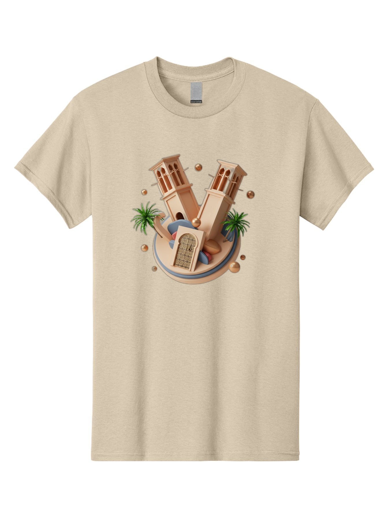 3D-Mosque-Towers Men'S Graphic Tee, 100% Cotton, Comfortable Casual Summer Wear, Machine Washable, Vintage Camera, Old Camera, Antique Camera, Black Camera, Classic Photography, Photography Equipment, Nostalgic Device, Film Camera, Camera Art Bag109 6