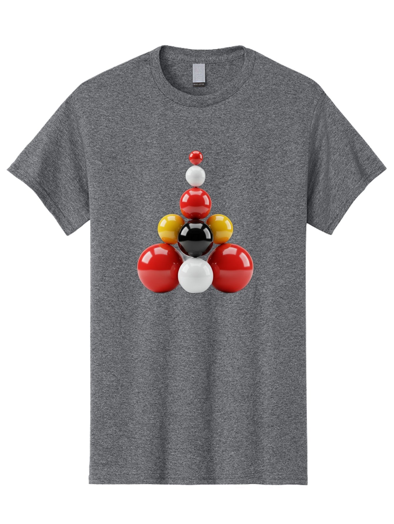 3D-Spheres-Pyramid Men'S Graphic Tee, 100% Cotton, Comfortable Casual Summer Wear, Machine Washable, Vintage Camera, Old Camera, Antique Camera, Black Camera, Classic Photography, Photography Equipment, Nostalgic Device, Film Camera, Bag113 3