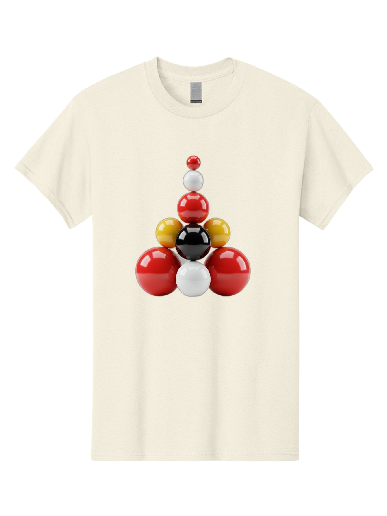 3D-Spheres-Pyramid Men'S Graphic Tee, 100% Cotton, Comfortable Casual Summer Wear, Machine Washable, Vintage Camera, Old Camera, Antique Camera, Black Camera, Classic Photography, Photography Equipment, Nostalgic Device, Film Camera, Bag113 14