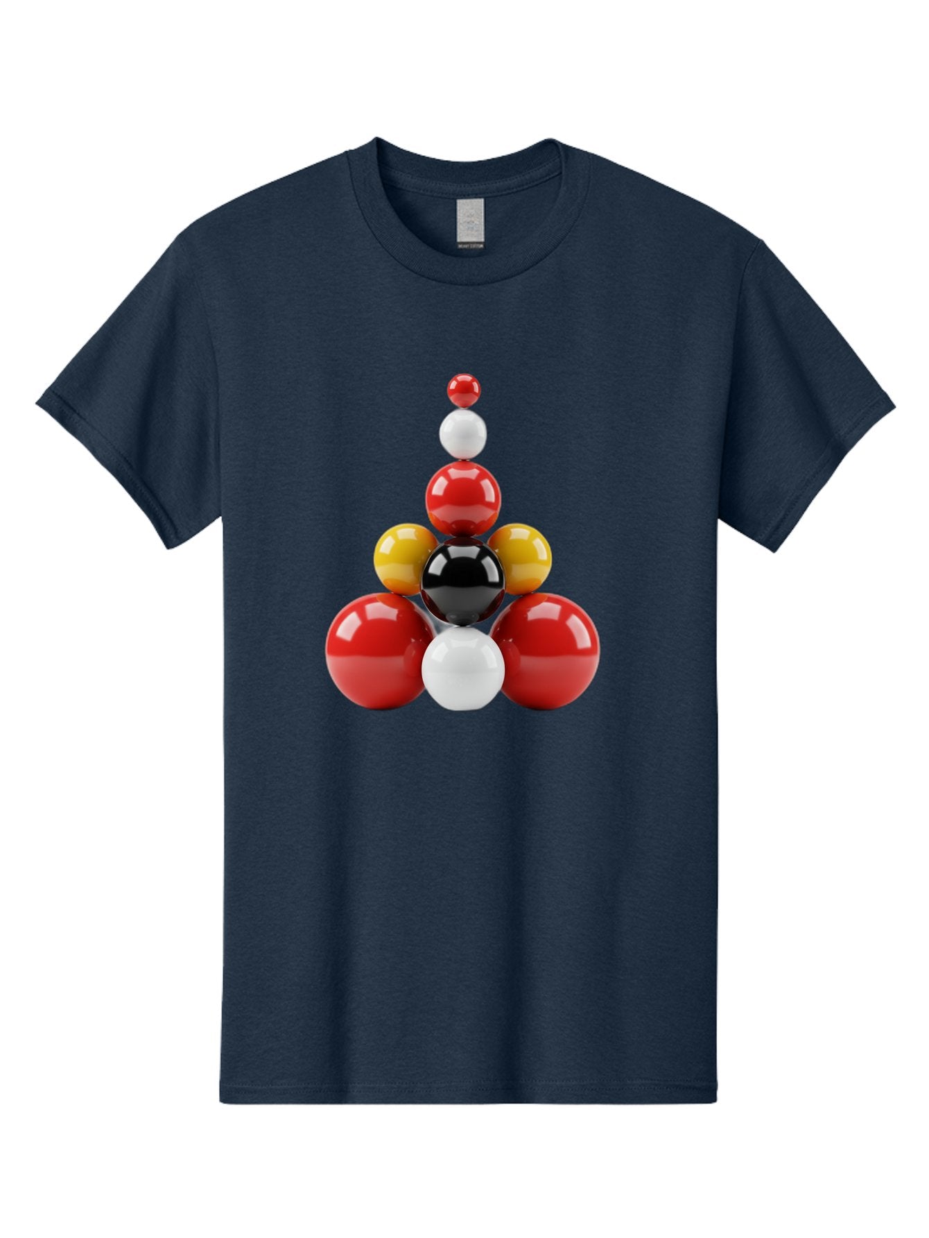 3D-Spheres-Pyramid Men'S Graphic Tee, 100% Cotton, Comfortable Casual Summer Wear, Machine Washable, Vintage Camera, Old Camera, Antique Camera, Black Camera, Classic Photography, Photography Equipment, Nostalgic Device, Film Camera, Bag113 12