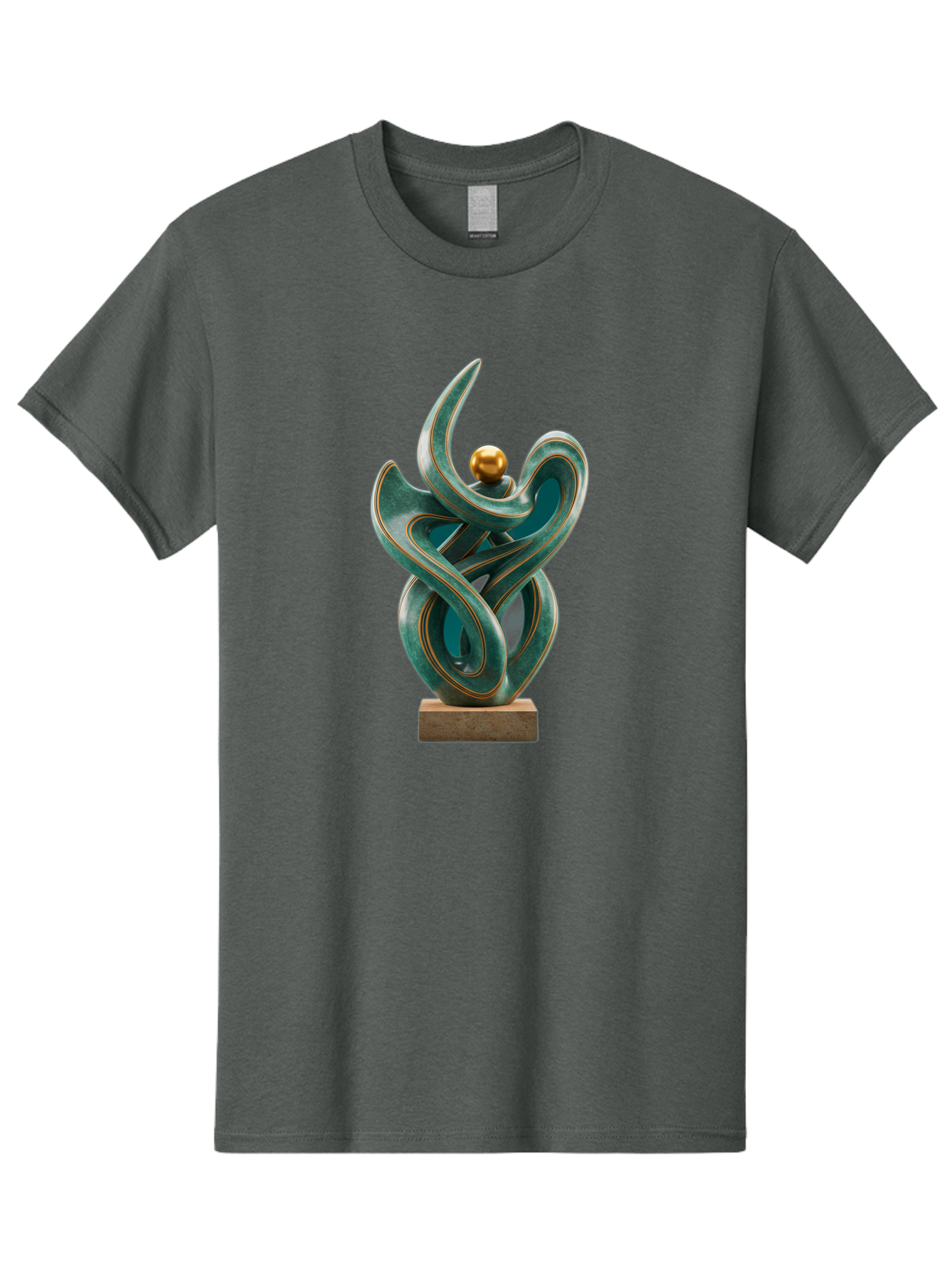 Abstract-Bronze-Sculpture Men'S Graphic Tee, 100% Cotton, Comfortable Casual Summer Wear, Machine Washable, Vintage Camera, Old Camera, Antique Camera, Black Camera, Classic Photography, Photography Equipment, Nostalgic Device, Film Camera, Bag121 8