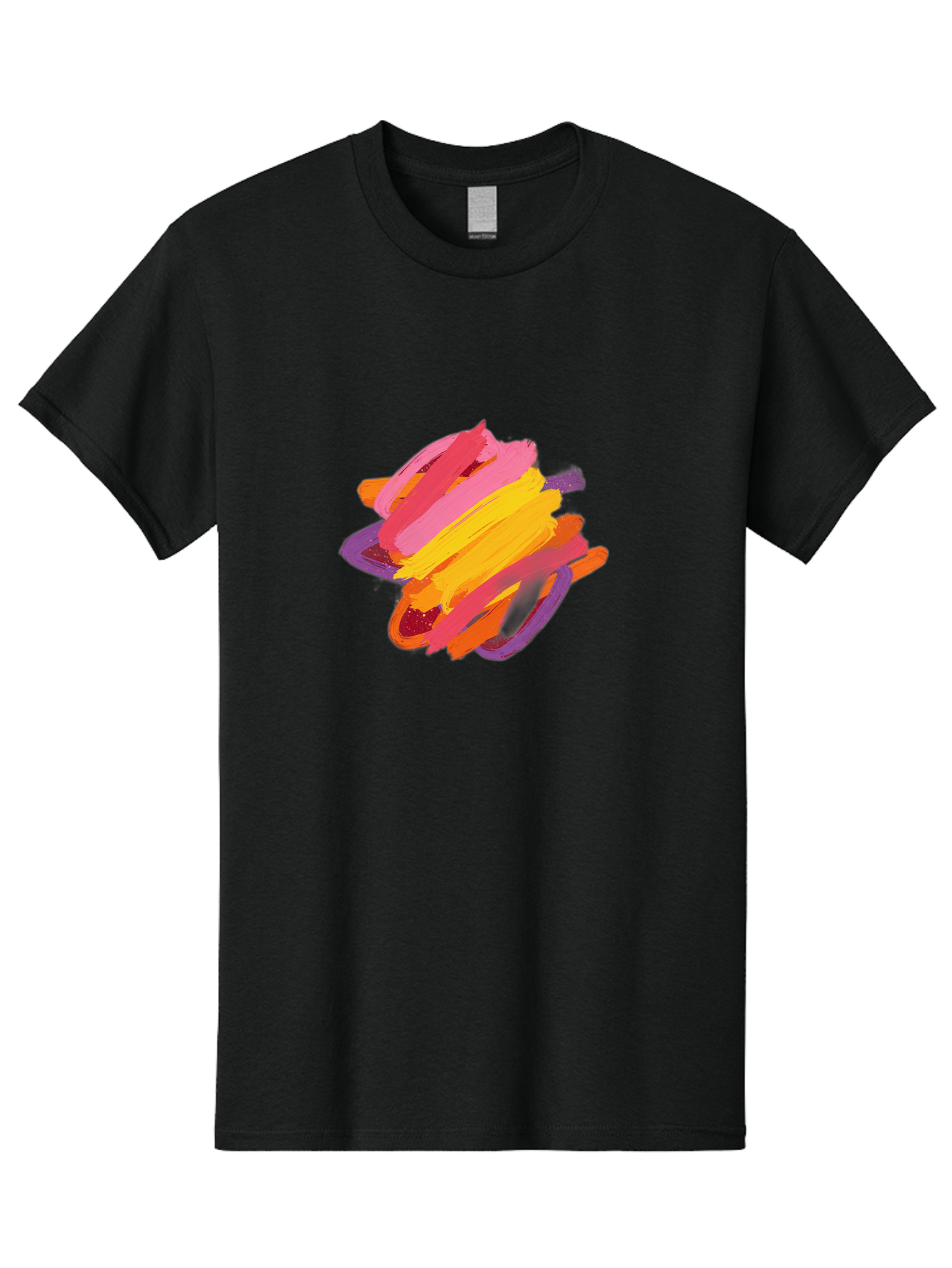 Abstract-Brush-Stroke Men'S Graphic Tee, 100% Cotton, Comfortable Casual Summer Wear, Machine Washable, Vintage Camera, Old Camera, Antique Camera, Black Camera, Classic Photography, Photography Equipment, Nostalgic Device, Film Camera, Bag122 10