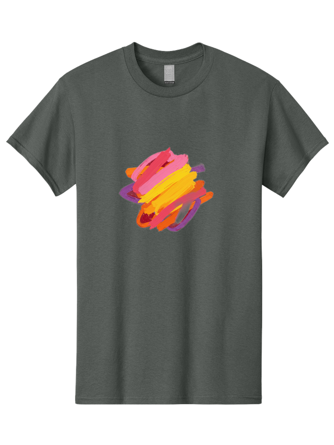 Abstract-Brush-Stroke Men'S Graphic Tee, 100% Cotton, Comfortable Casual Summer Wear, Machine Washable, Vintage Camera, Old Camera, Antique Camera, Black Camera, Classic Photography, Photography Equipment, Nostalgic Device, Film Camera, Bag122 7