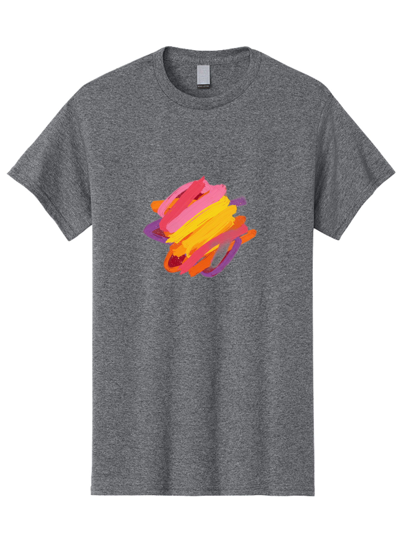 Abstract-Brush-Stroke Men'S Graphic Tee, 100% Cotton, Comfortable Casual Summer Wear, Machine Washable, Vintage Camera, Old Camera, Antique Camera, Black Camera, Classic Photography, Photography Equipment, Nostalgic Device, Film Camera, Bag122