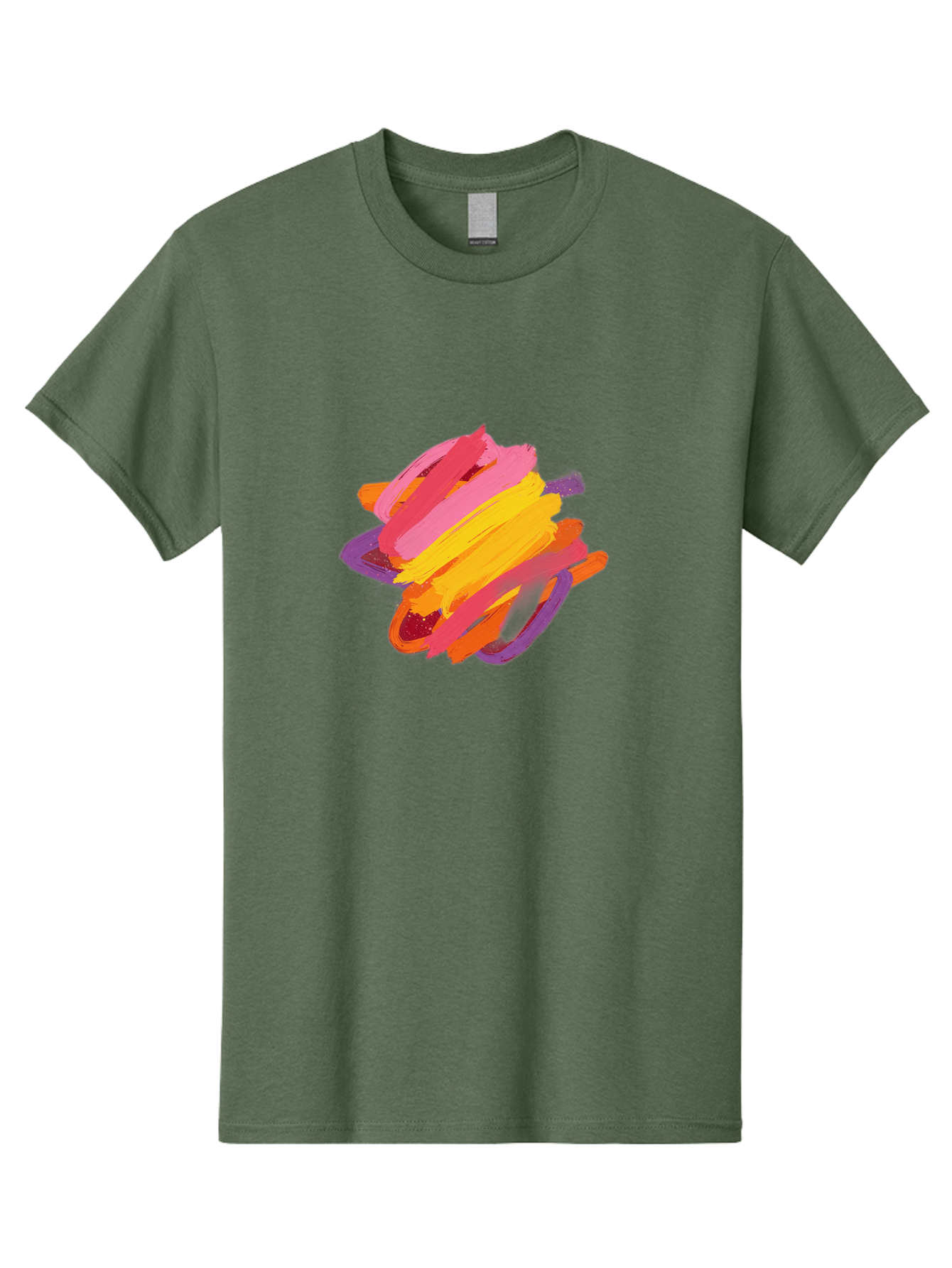 Abstract-Brush-Stroke Men'S Graphic Tee, 100% Cotton, Comfortable Casual Summer Wear, Machine Washable, Vintage Camera, Old Camera, Antique Camera, Black Camera, Classic Photography, Photography Equipment, Nostalgic Device, Film Camera, Bag122 15